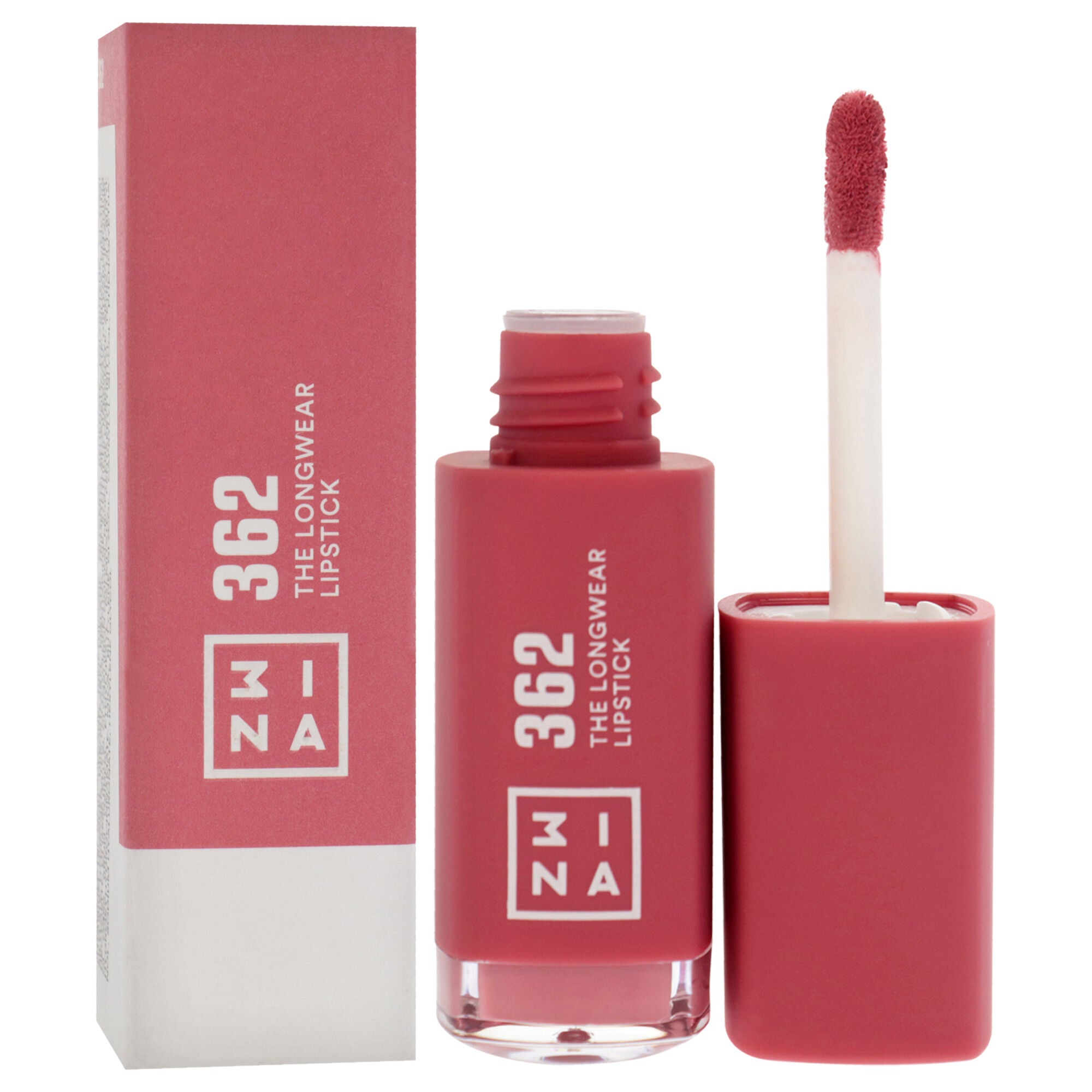The Longwear Lipstick - 362 Pink by 3INA for Women - 0.20 oz Lipstick, See Description, alternate image number 1