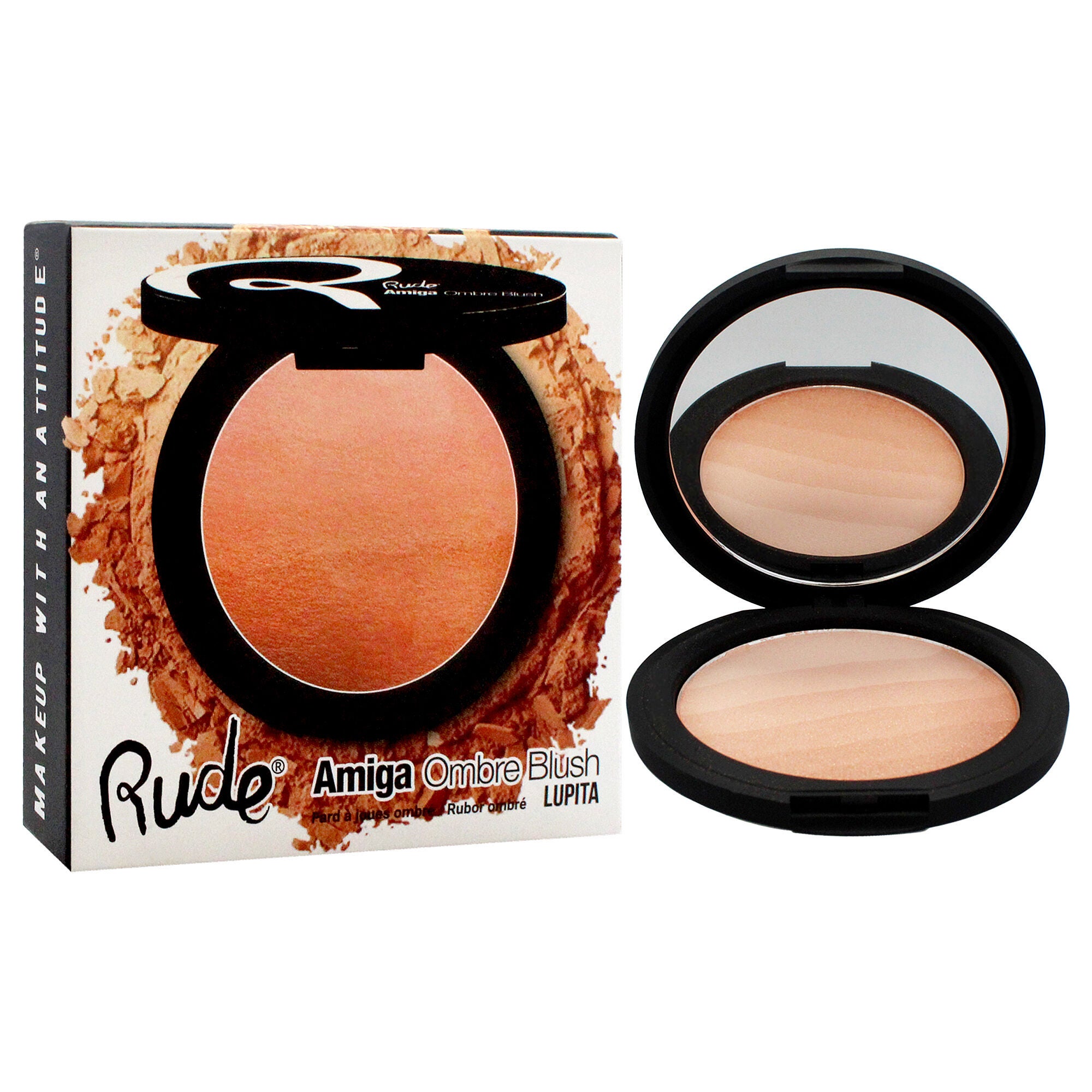 Amiga Ombre Blush - Lupita by Rude Cosmetics for Women - 0.282 oz Blush, See Description, alternate image number 1