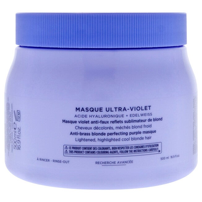 Blonde Absolu Ultra Violet Masque by Kerastase for Unisex - 16.9 oz Masque, , alternate image number null