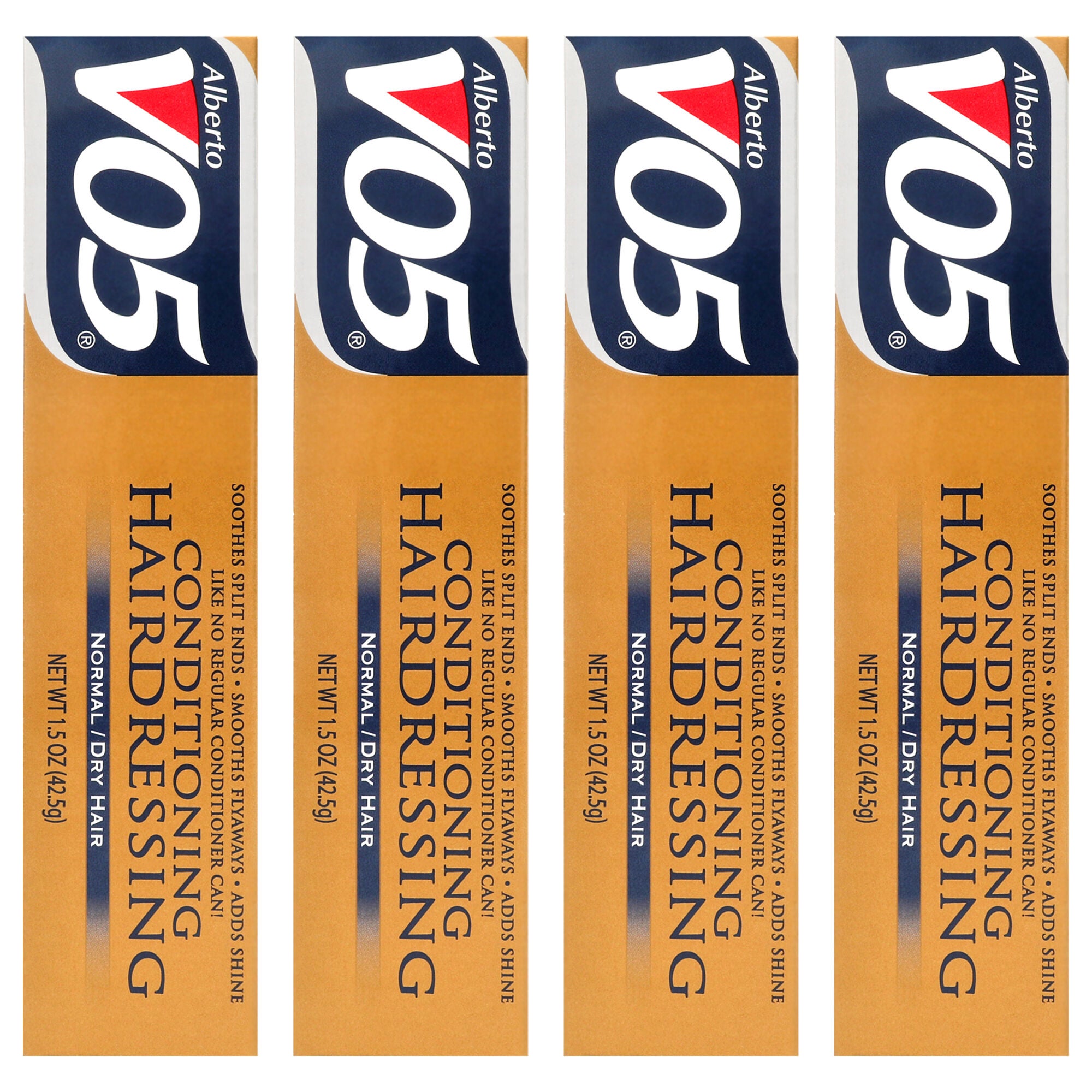 Conditioning Hairdressing - Normal to Dry Hair by Alberto VO5 for Unisex - 1.5 oz Conditioner - Pack of 4, White, alternate image number 5