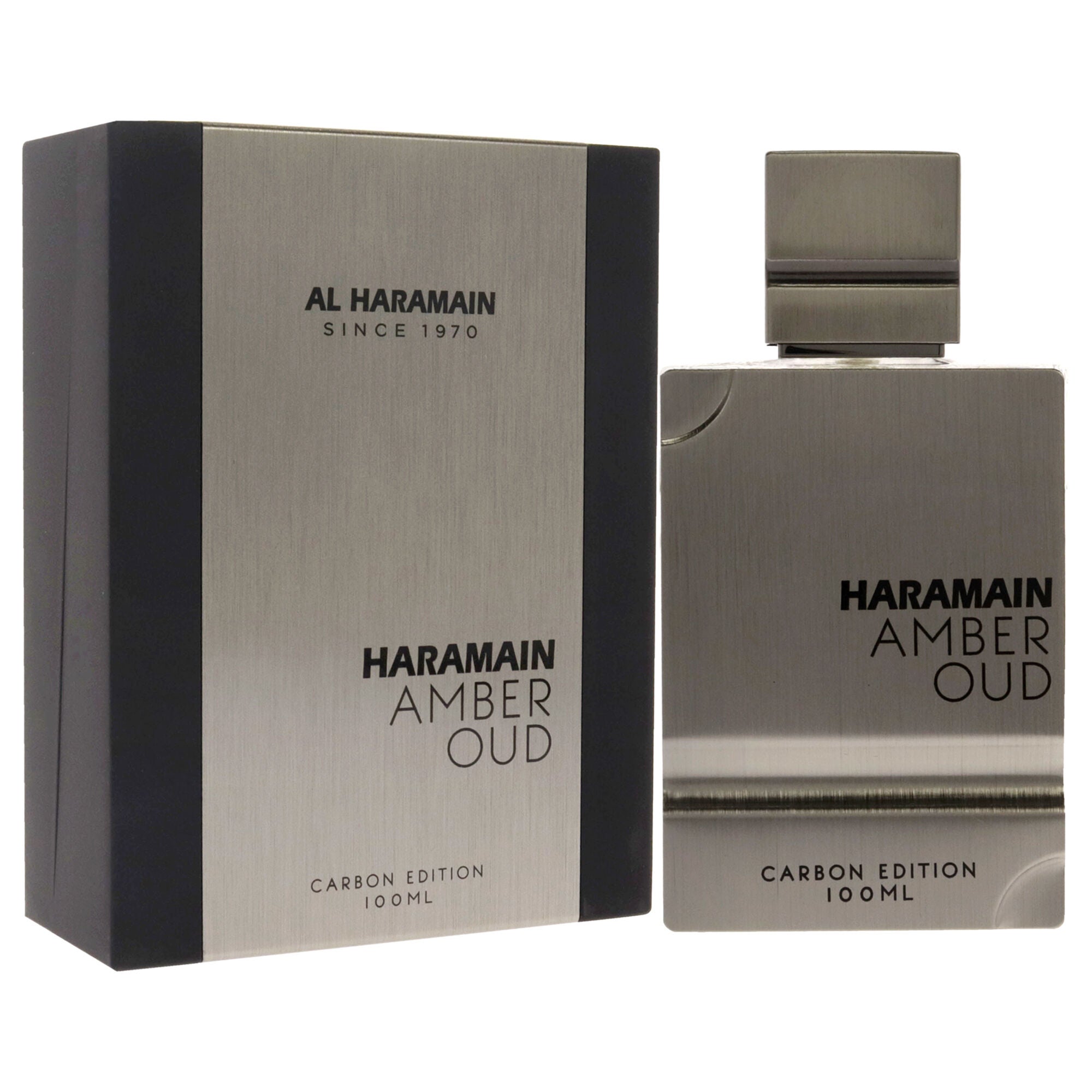 Amber Oud - Carbon Edition by Al Haramain for Men - 3.4 oz EDP Spray, See Description, alternate image number 1