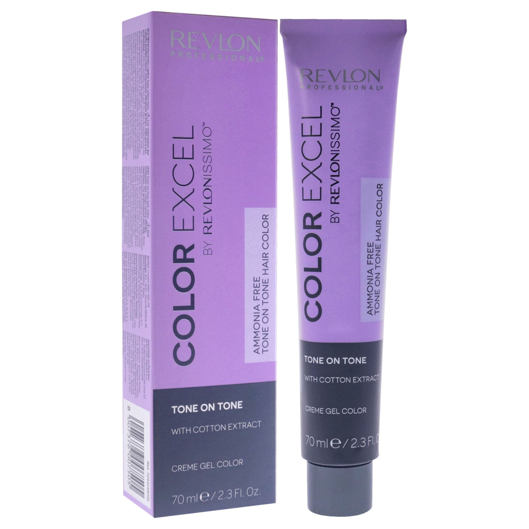 Revlonissimo Color Excel - 5.1 Light Ash Brown by Revlon for Unisex - 2.3 oz Hair Color, See Description, alternate image number 1