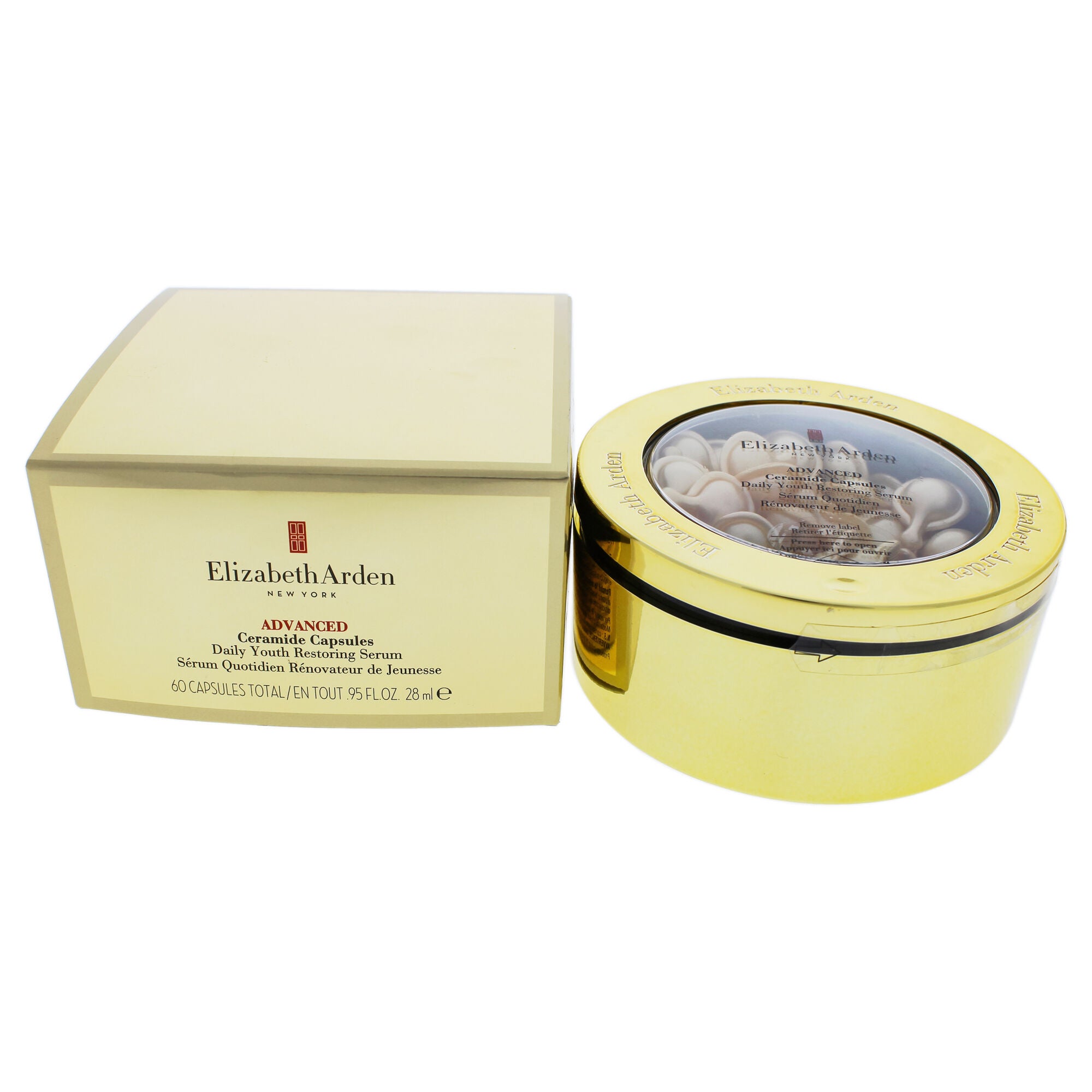 Ceramide Capsules Daily Youth Restoring Serum by Elizabeth Arden for Women - 60 Count Capsules, See Description, hi-res image number 0