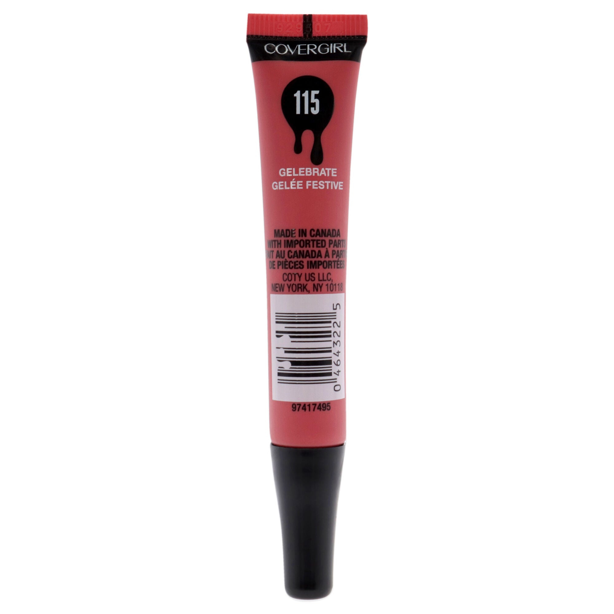 Melting Pout Liquid Lipstick - 115 Gelebrate by CoverGirl for Women - 0.27 oz Lipstick, See Description, alternate image number 1