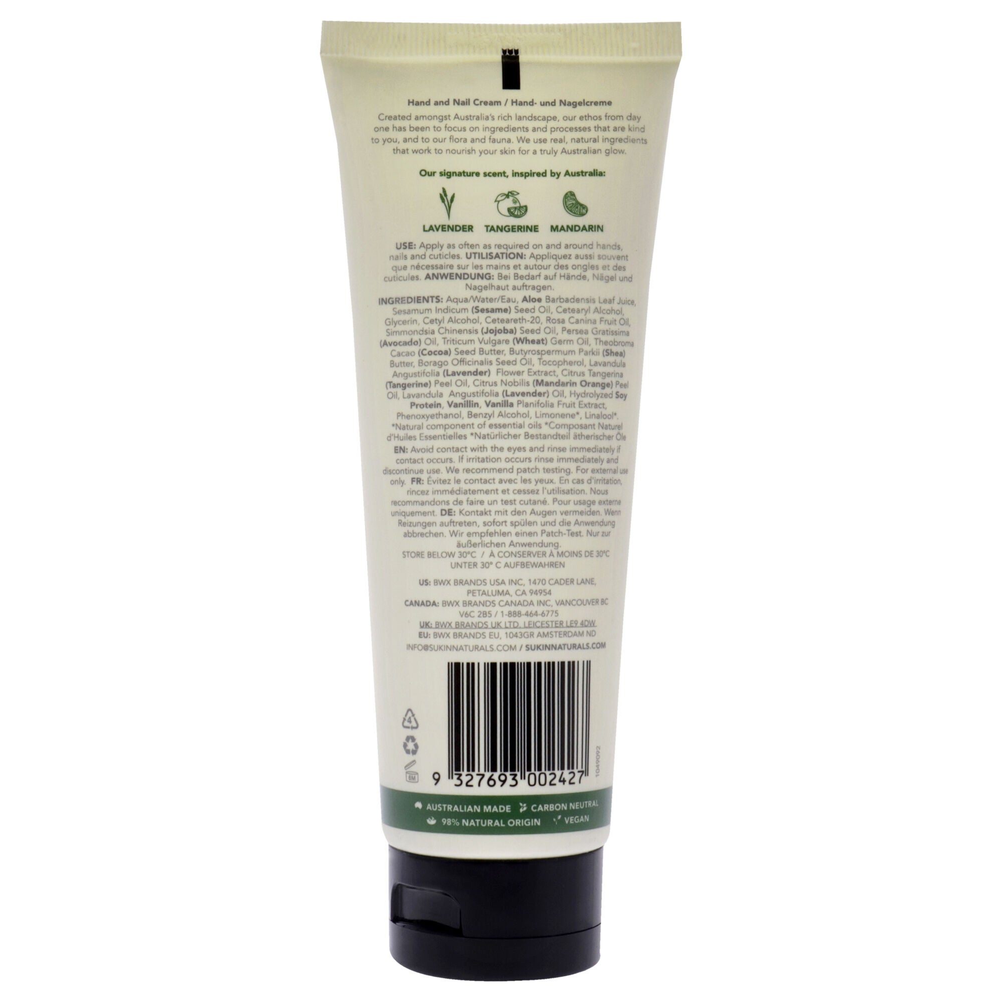 Signature Hand and Nail Cream by Sukin for Women - 4.23 oz Cream, See Description, alternate image number 1