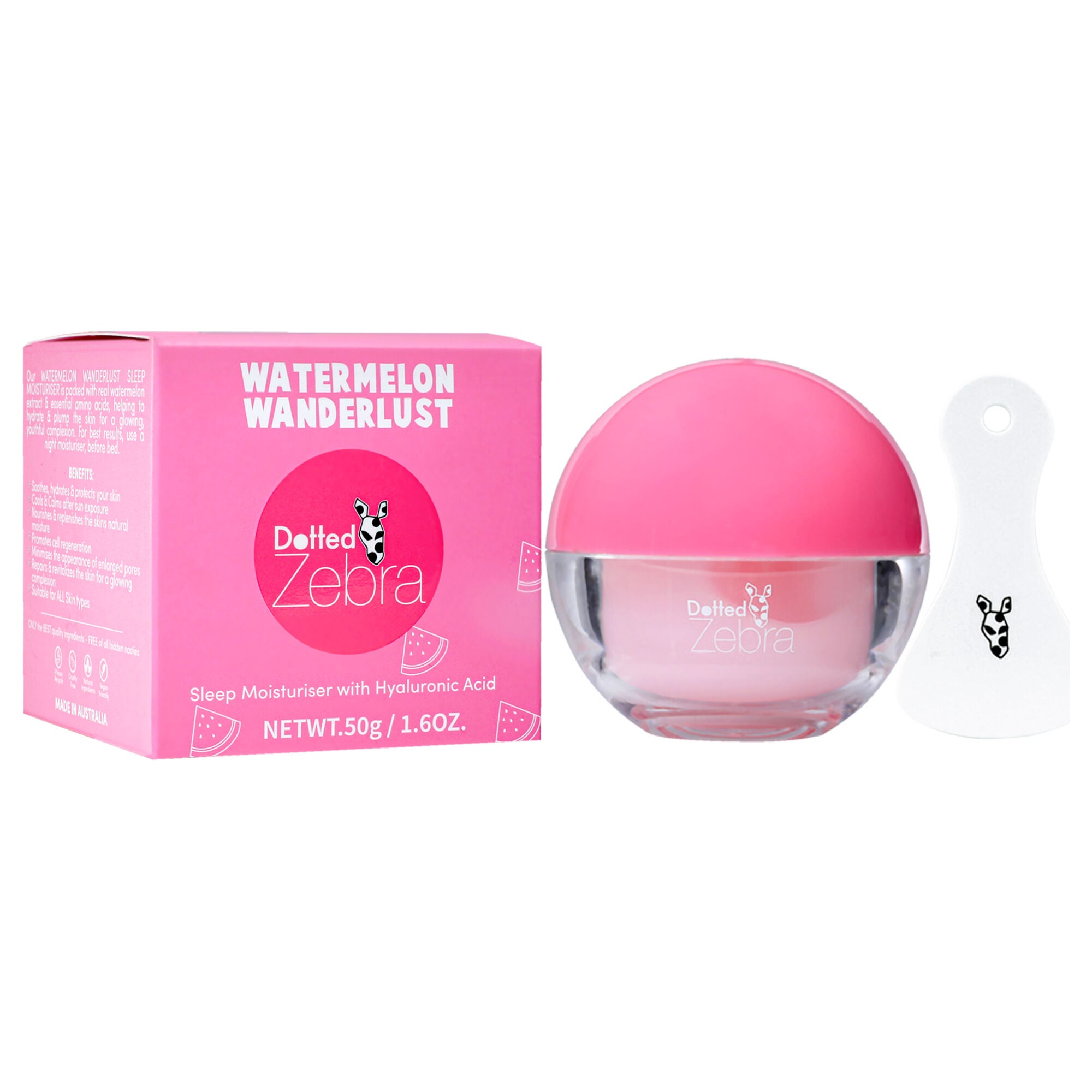 Watermelon Wanderlust Sleep Moisturiser by Dotted Zebra for Women - 1.6 oz Moisturizer, , alternate image number 5