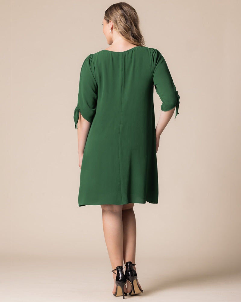 Manhattan Shift Dress, Clover Green, alternate image number 1