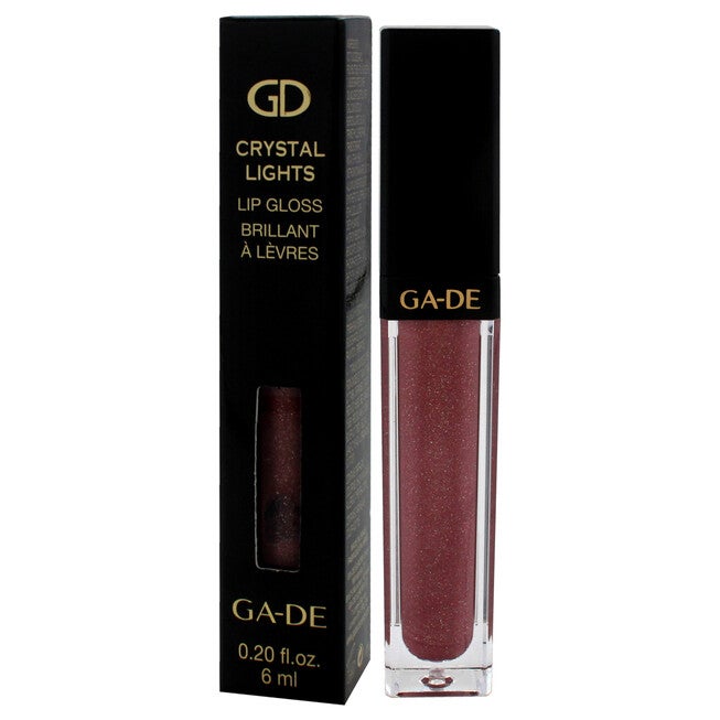 Crystal Lights Lip Gloss - 514 Smoky Quartz by GA-DE for Women - 0.2 oz Lip Gloss, NA, alternate image number null