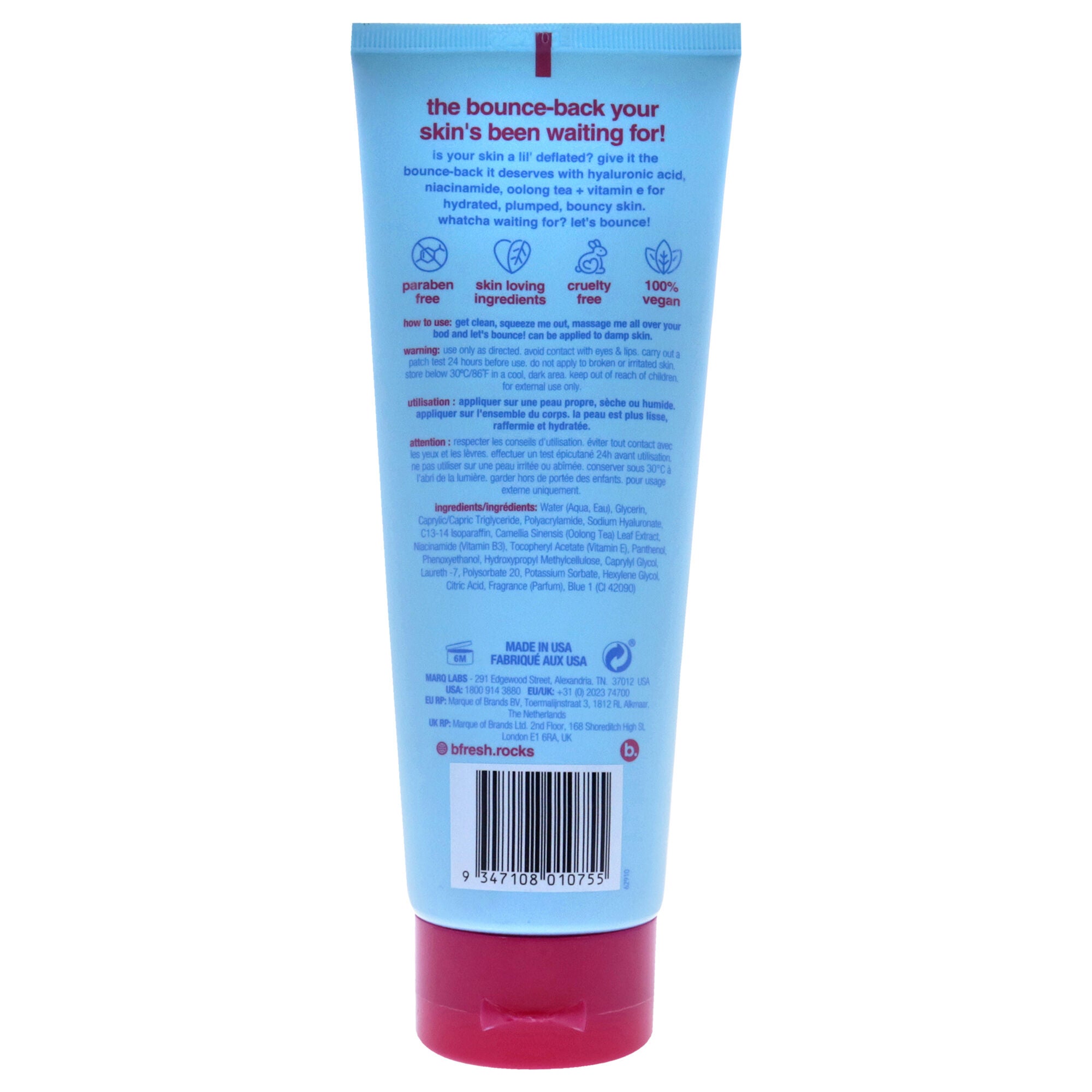 Lets Bounce Firming Body Serum by B.Fresh for Unisex - 8 oz Serum, See Description, alternate image number 1