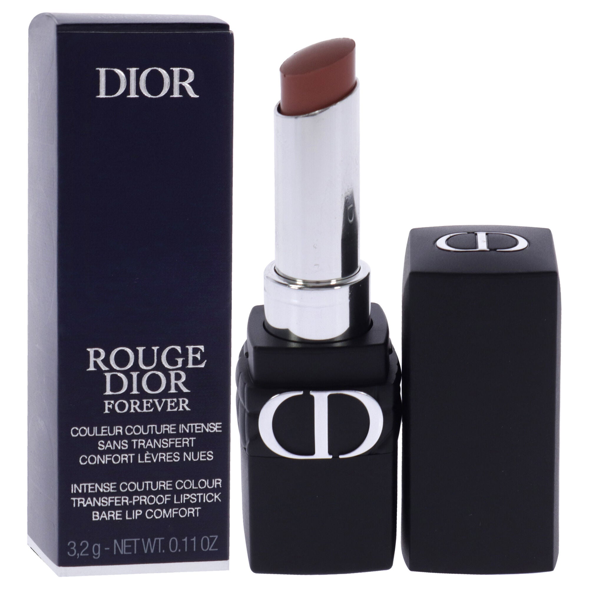 Rouge Forever Transfer Proof Lipstick - 200 Forever Nude by Christian Dior for Women - 0.11 oz Lipstick, See Description, alternate image number 2
