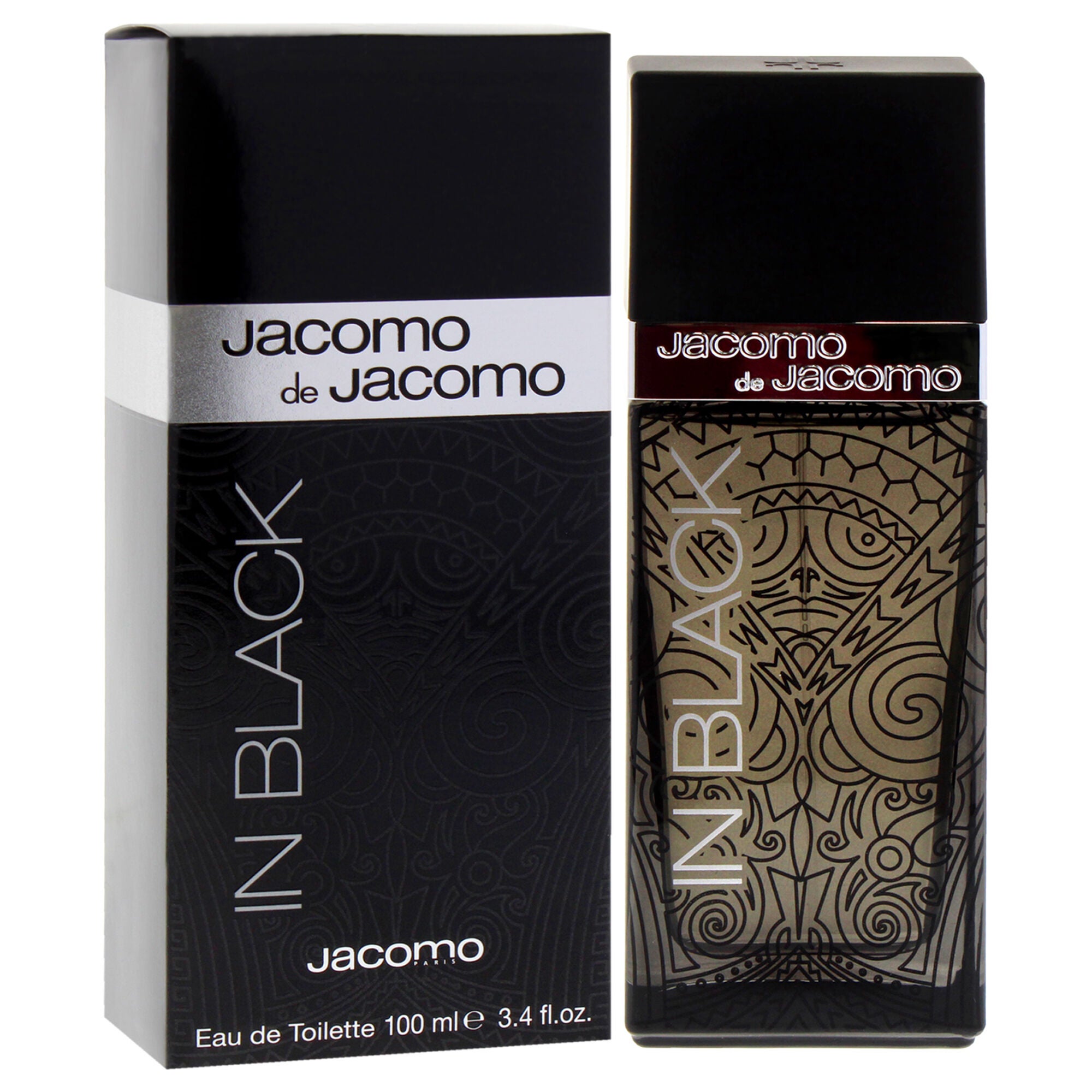 Jacomo de Jacomo In Black by Jacomo for Men - 3.4 oz EDT Spray, See Description, alternate image number 2