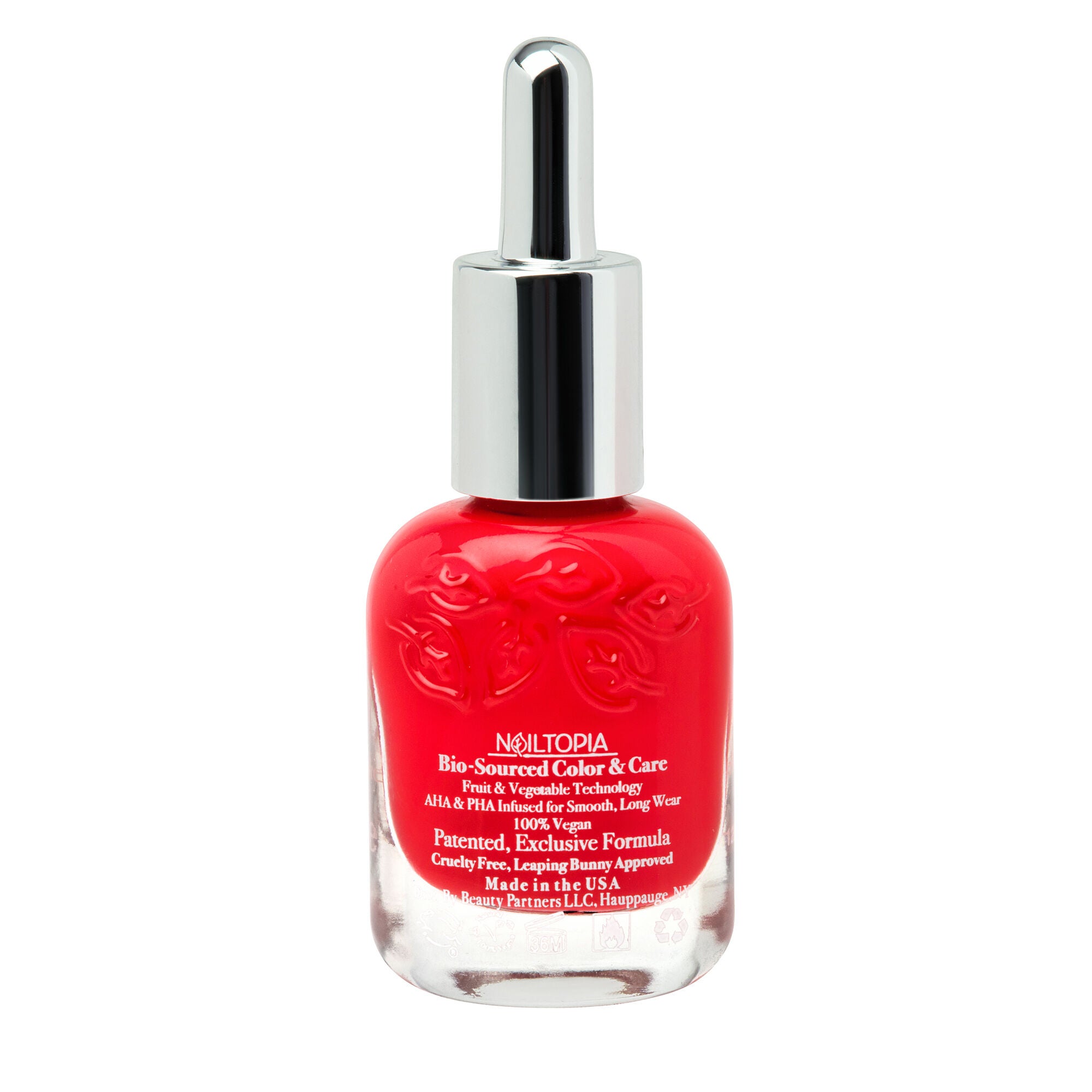 Bio-Sourced Chip Free Nail Lacquer - Hustle Hard by Nailtopia for Women - 0.41 oz Nail Polish, See Description, alternate image number 1