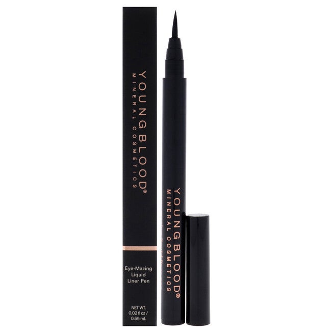 Eye-Mazing Liquid Liner Pen - Noir by Youngblood for Women - 0.02 oz Eyeliner, NA, hi-res image number null