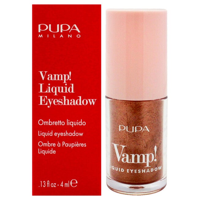 Vamp! Liquid Eyeshadow - 008 Copper by Pupa Milano for Women - 0.13 oz Eye Shadow, NA, hi-res image number null