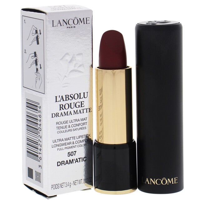 LAbsolu Rouge Drama Matte Lipstick - 507 Mademoiselle Lupita by Lancome for Women - 0.12 oz Lipstick, NA, alternate image number null