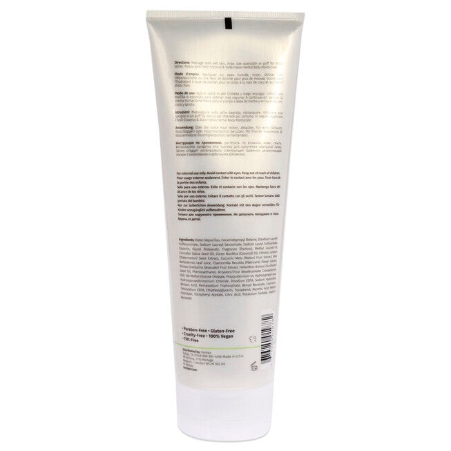 Fresh Coconut and Watermelon Herbal Body Wash by Hempz for Unisex - 8.5 oz Body Wash, NA, alternate image number null