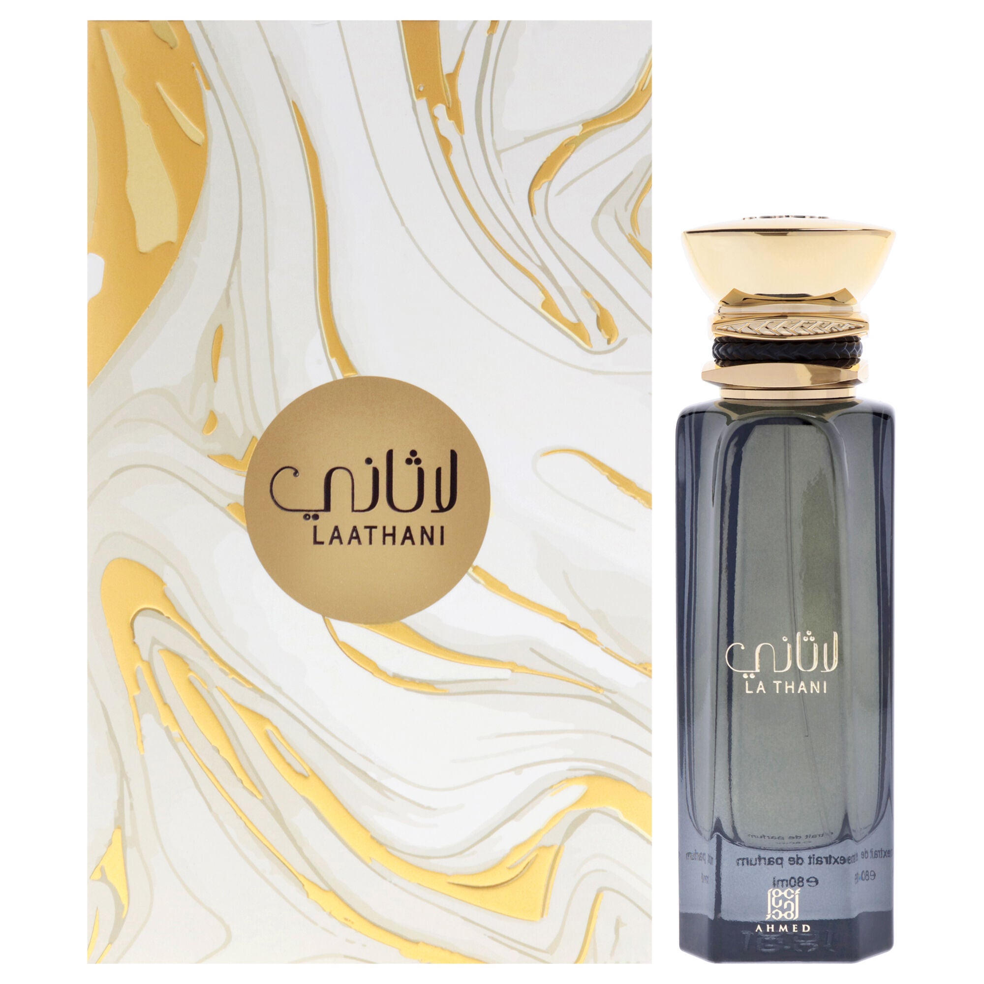 Laathani by Ahmed Al Maghribi for Unisex - 2.72 oz Extrait De Parfum Spray, Clear, hi-res image number 0