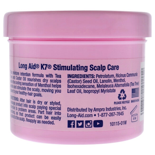 Long-Aid K7 Stimulating Scalp Care Conditioner by Ampro for Women - 4 oz Conditioner, NA, alternate image number null