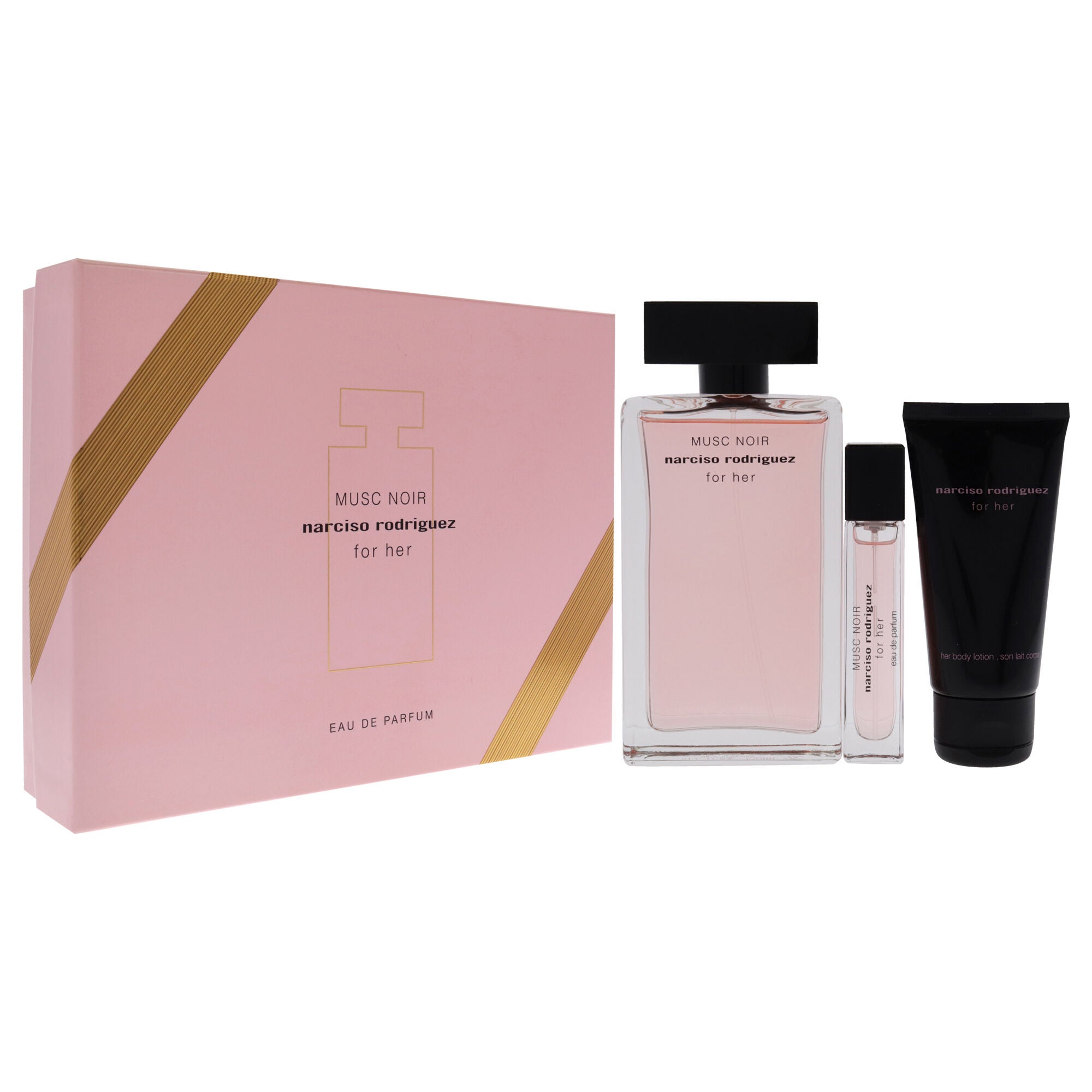 Musc Noir For Her by Narciso Rodriguez for Women - 3 Pc Set 3.3oz EDP Spray, 0.33oz EDP Spray, 1.6oz Body Lotion, , alternate image number 6