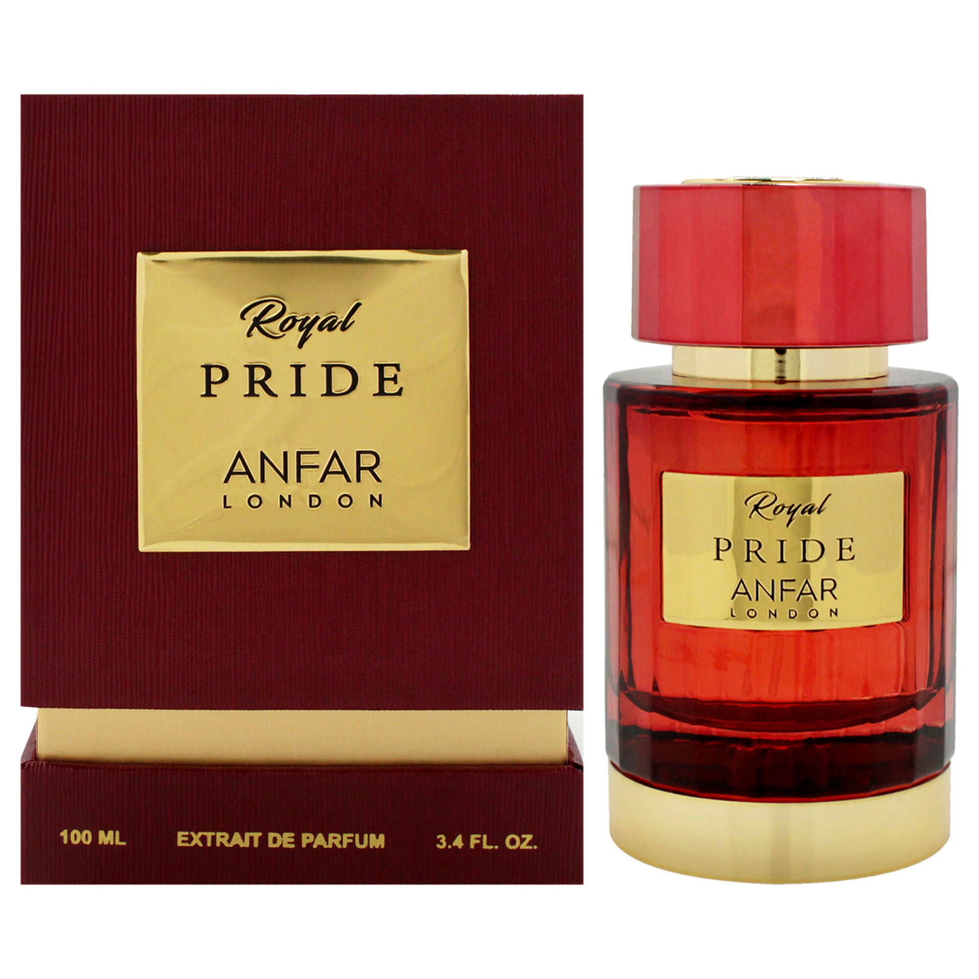 Anfar London - Royal Pride by Anfar for Unisex - 3.4 oz Extrait De Parfum Spray, See Description, hi-res image number 0
