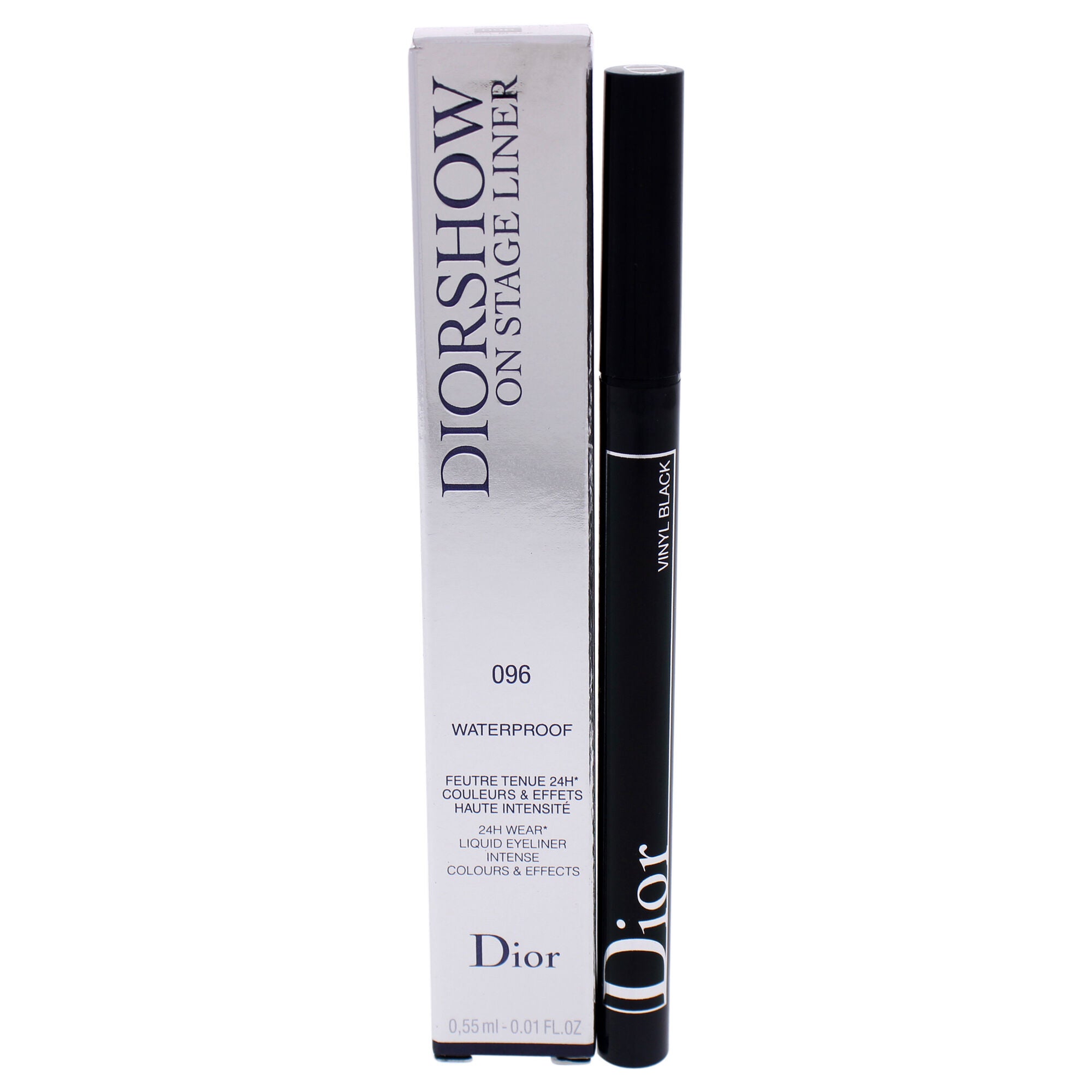 Diorshow On Stage Liquid Eyeliner Waterproof - 096 Vinyl Black by Christian Dior for Women - 0.01 oz Eyeliner, , alternate image number 5