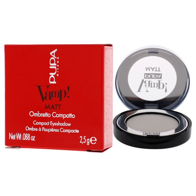 Vamp! Matt Compact Eyeshadow - 010 White Chalk by Pupa Milano for Women - 0.088 oz Eye Shadow, , alternate image number 7