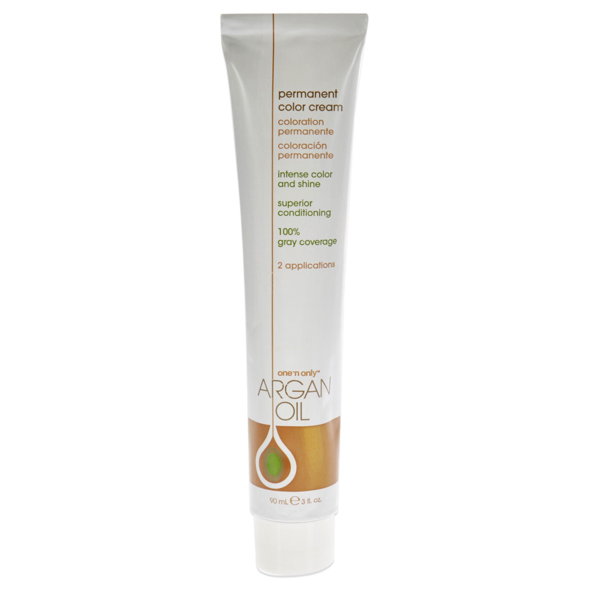 Argan Oil Permanent Color Cream - 8S Light Sand Blonde by One n Only for Unisex - 3 oz Hair Color, See Description, alternate image number 3