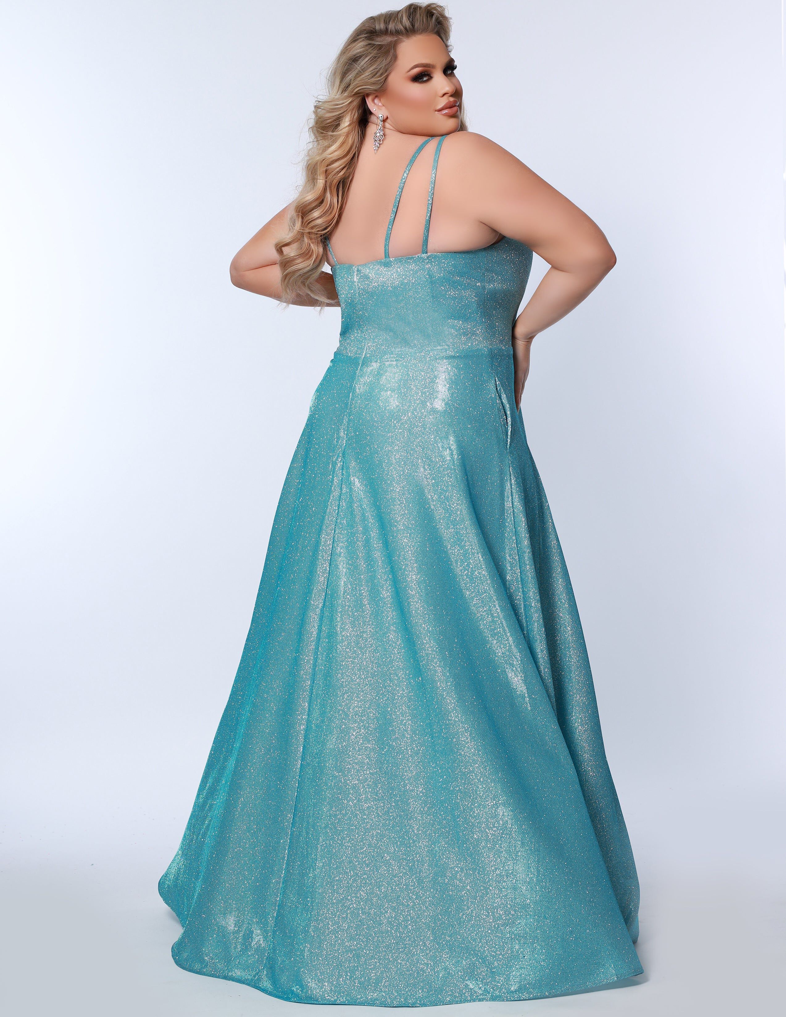 MYSTICAL MOMENT FORMAL DRESS, Topaz / Turquoise, alternate image number 1