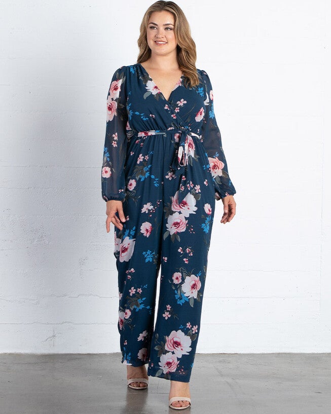 Celina Chiffon Jumpsuit, , alternate image number 4