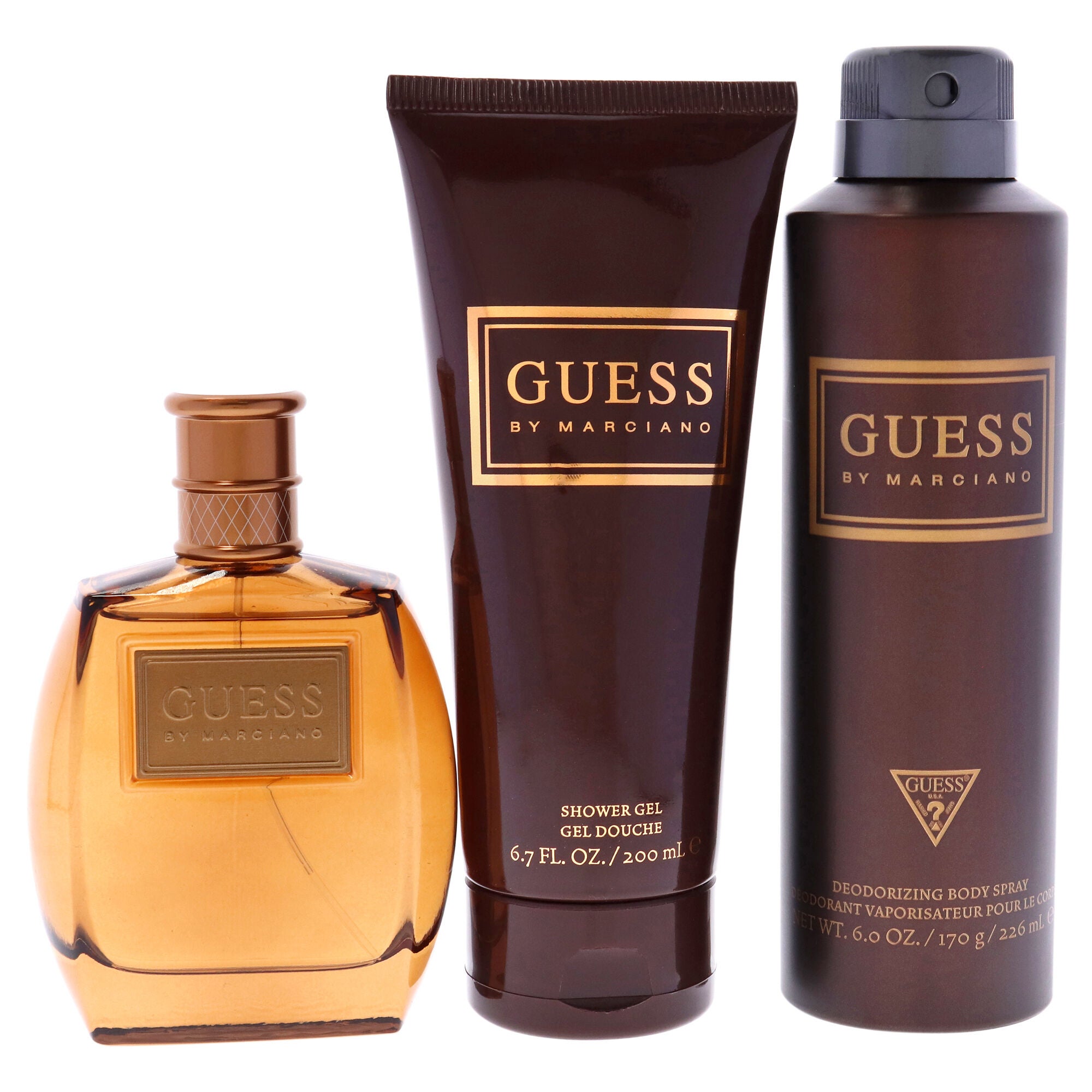 Guess by Marciano by Guess for Men - 3 Pc Gift Set 3.4oz EDT Spray, 6.7oz Shower Gel, 6.0oz Deodorizing Body Spray, , alternate image number 6