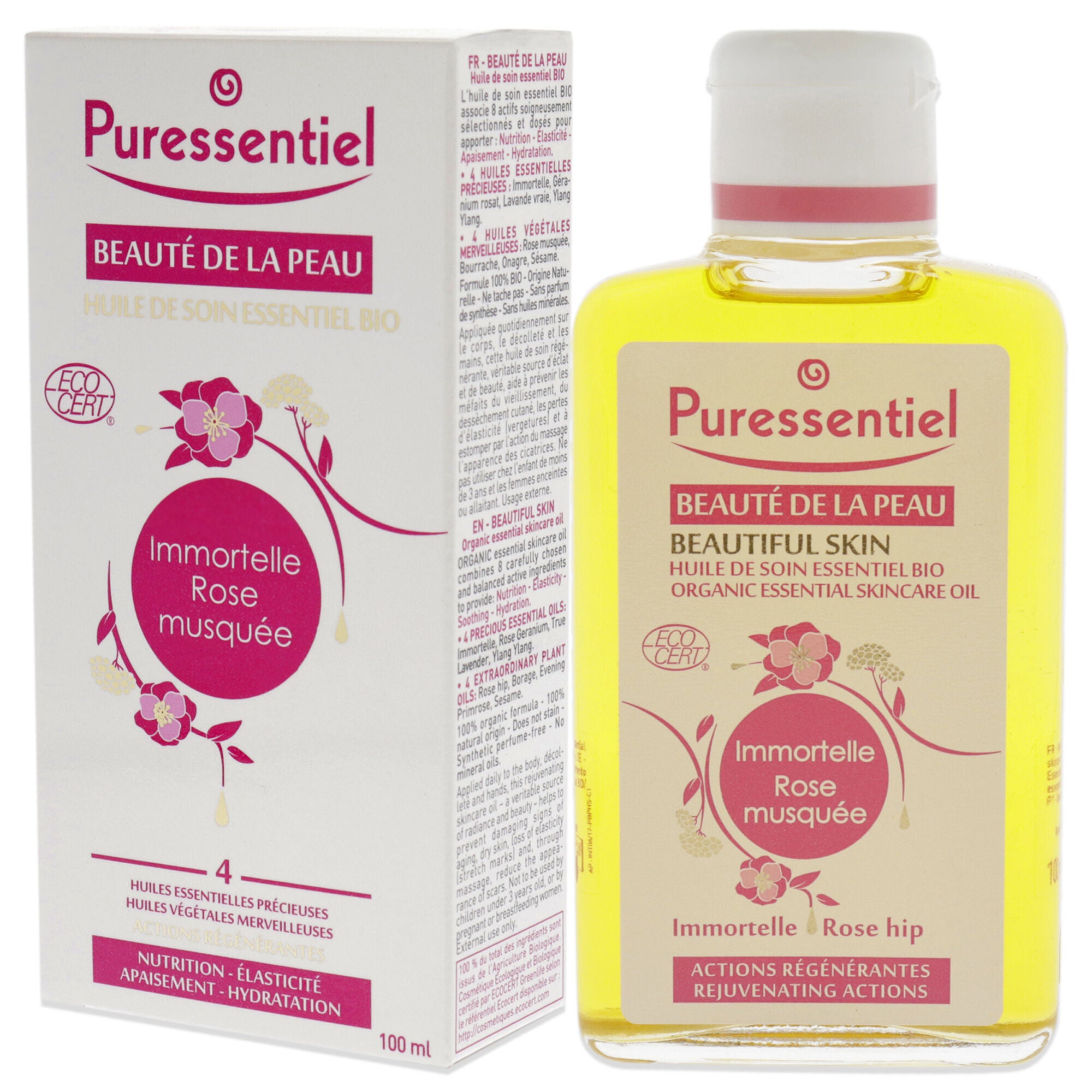 Organic Essential Skincare Oil by Puressentiel for Unisex - 3.4 oz Oil, See Description, alternate image number 3