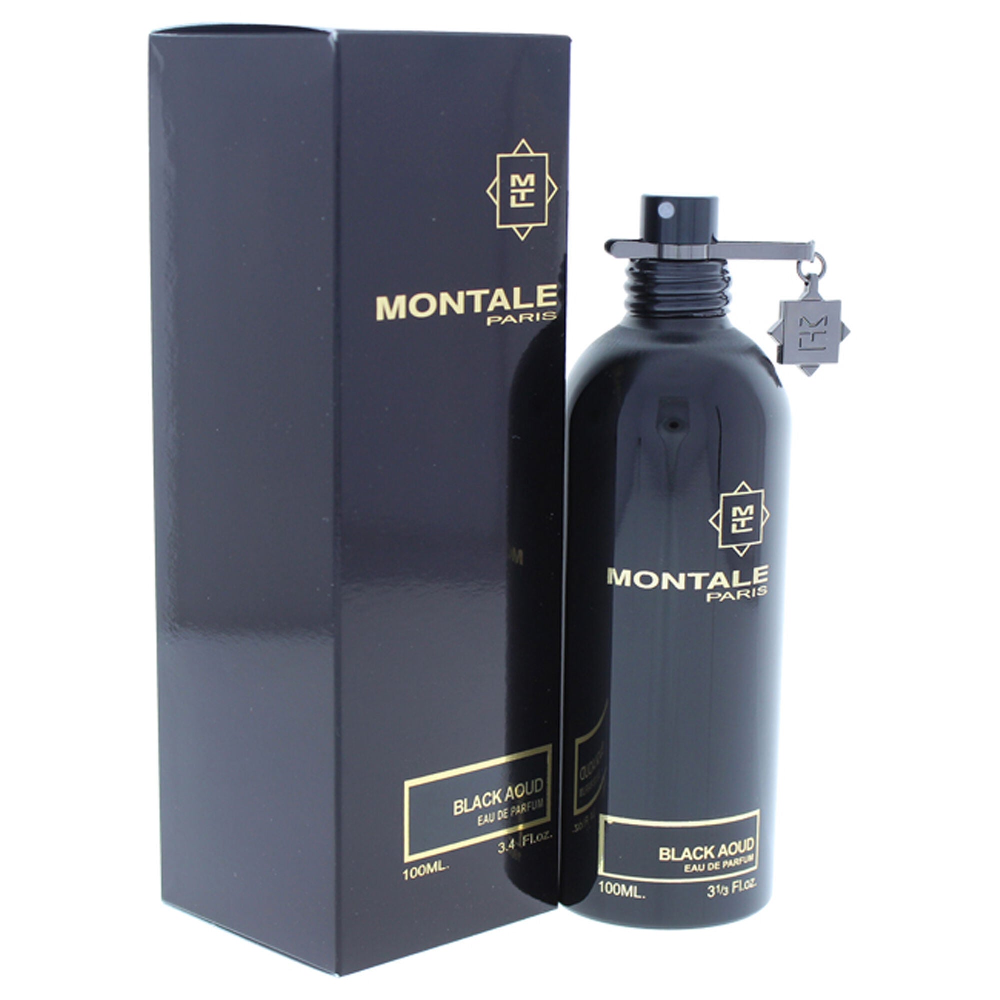Black Aoud by Montale for Unisex - 3.4 oz EDP Spray, See Description, hi-res image number 0
