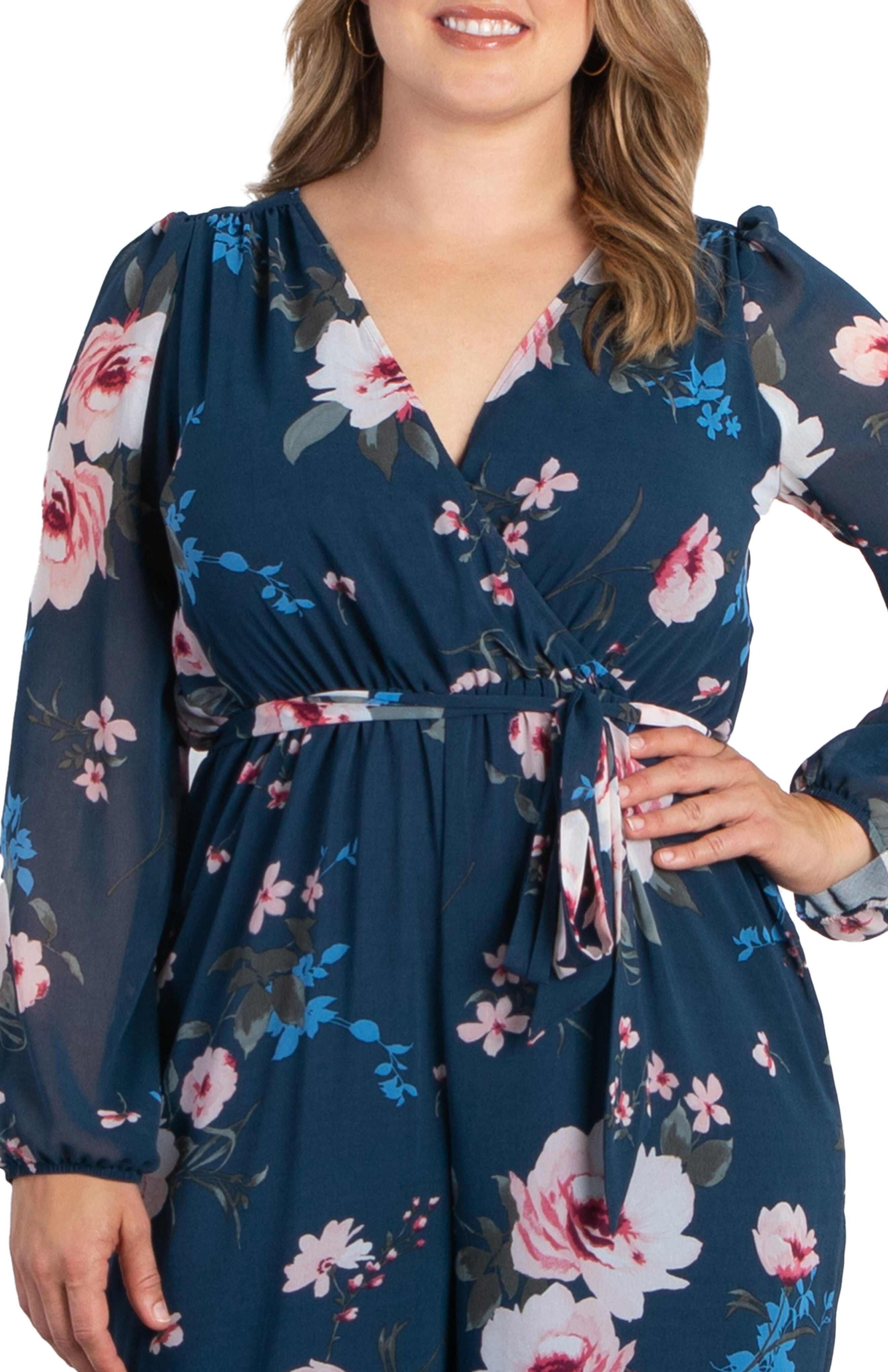 Celina Chiffon Jumpsuit, , alternate image number 5