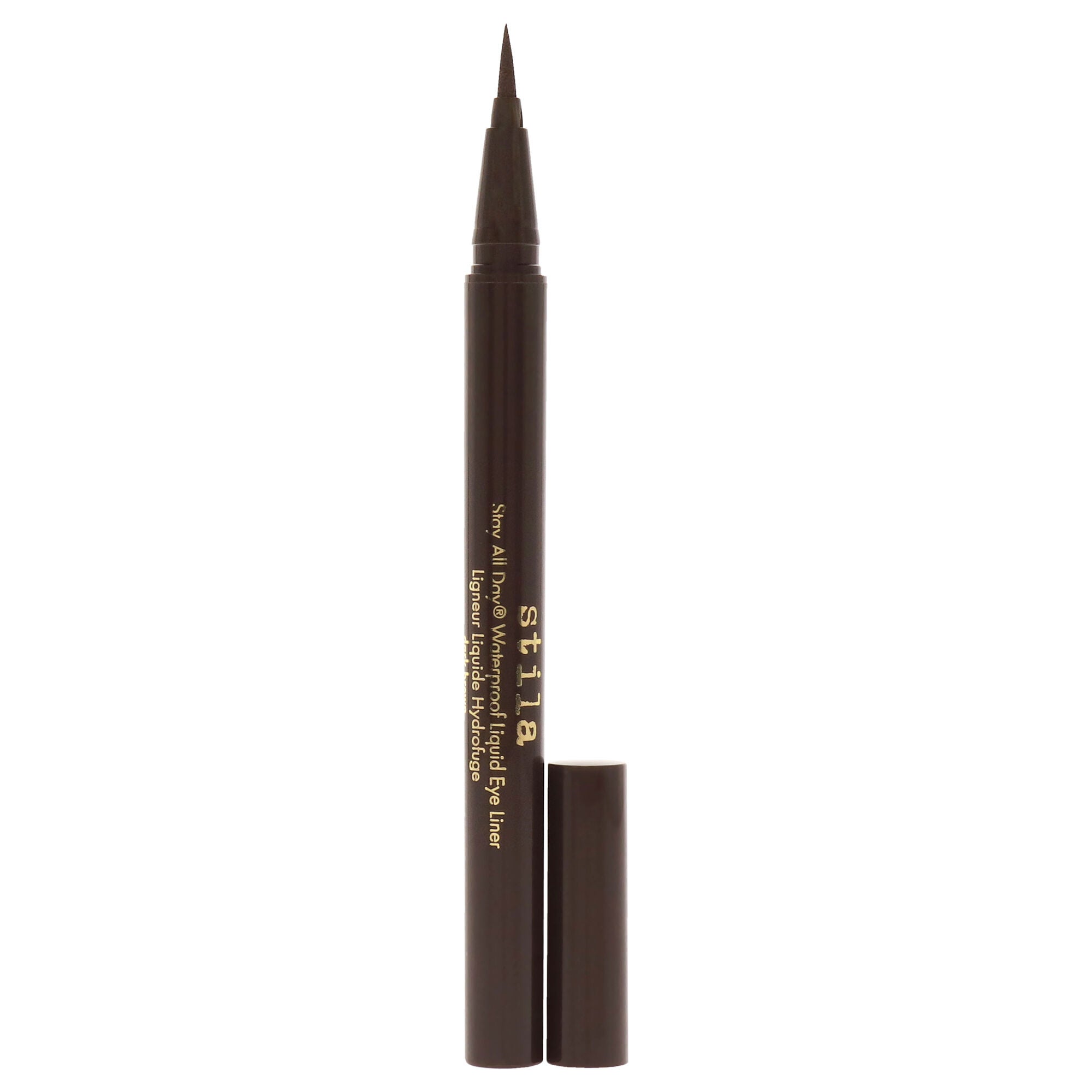 Stay All Day Waterproof Liquid Eye Liner - Dark Brown by Stila for Women - 0.016 oz Eyeliner, See Description, alternate image number 4