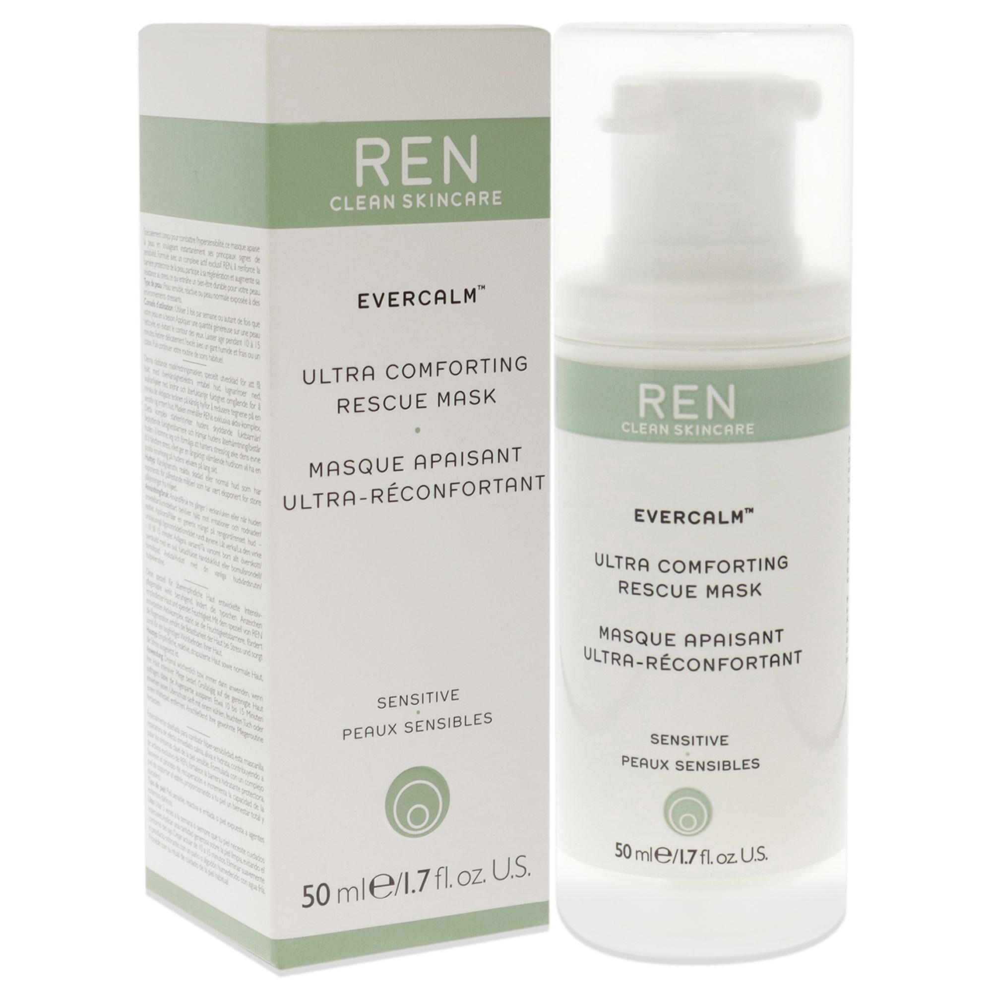 Evercalm Ultra Comforting Rescue Mask by REN for Unisex - 1.7 oz Mask, See Description, alternate image number 1