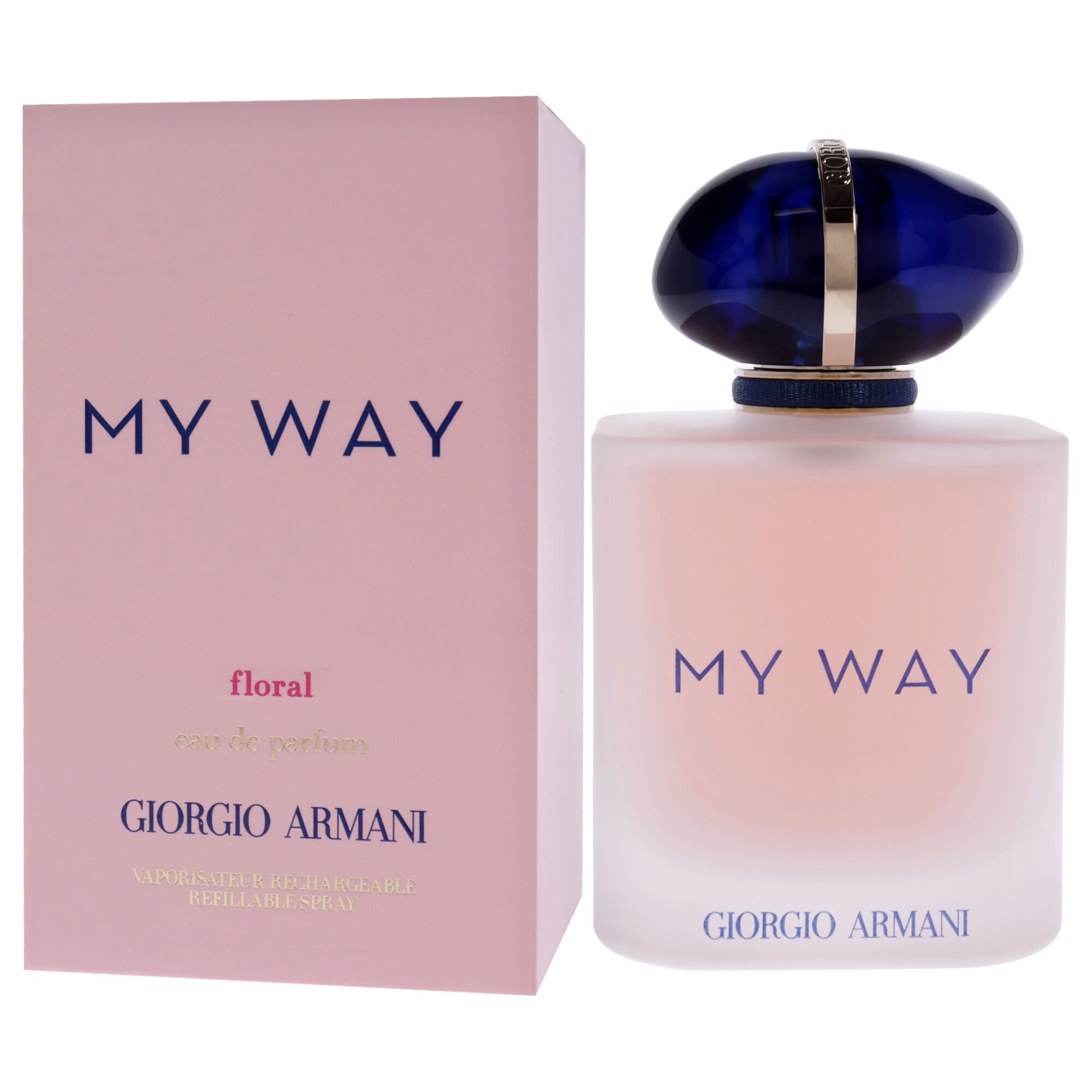My Way Floral by Giorgio Armani for Women - 3 oz EDP Spray (Refillable), Clear, alternate image number 3