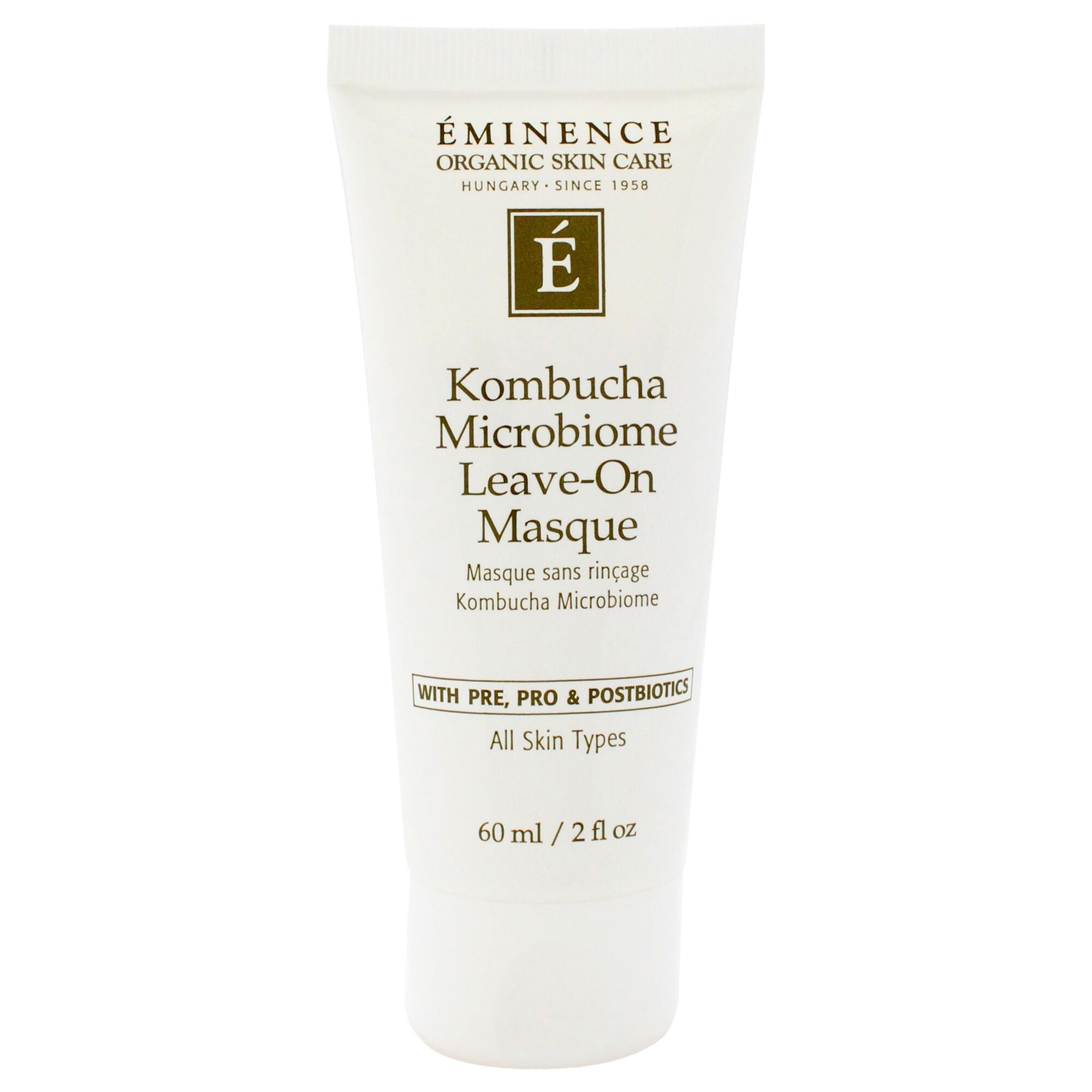 Kombucha Microbiome Leave-On Masque by Eminence for Unisex - 2 oz Masque, White, alternate image number 1