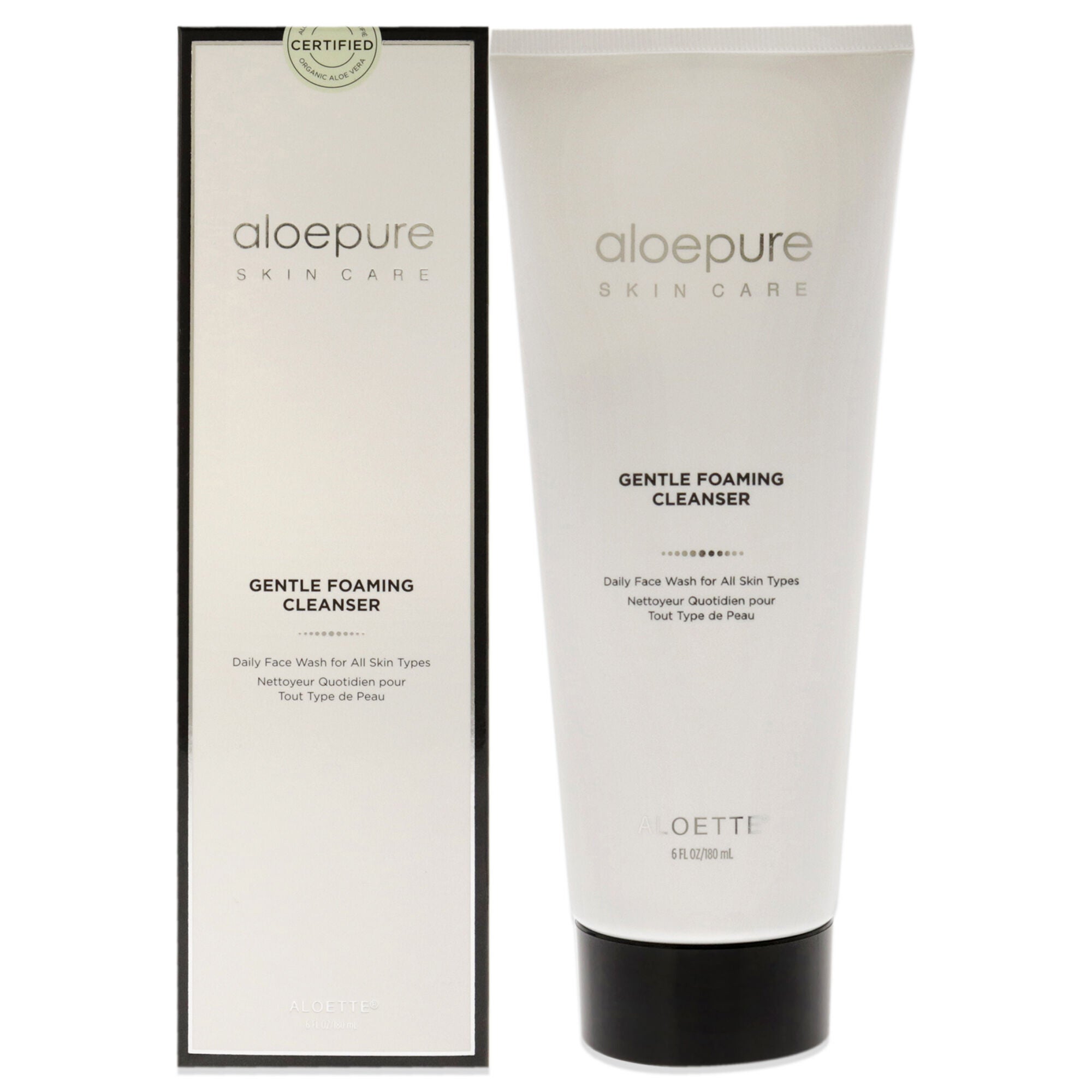 Aloepure Gentle Foaming Cleanser by Aloette for Unisex - 6 oz Cleanser, See Description, hi-res image number 0