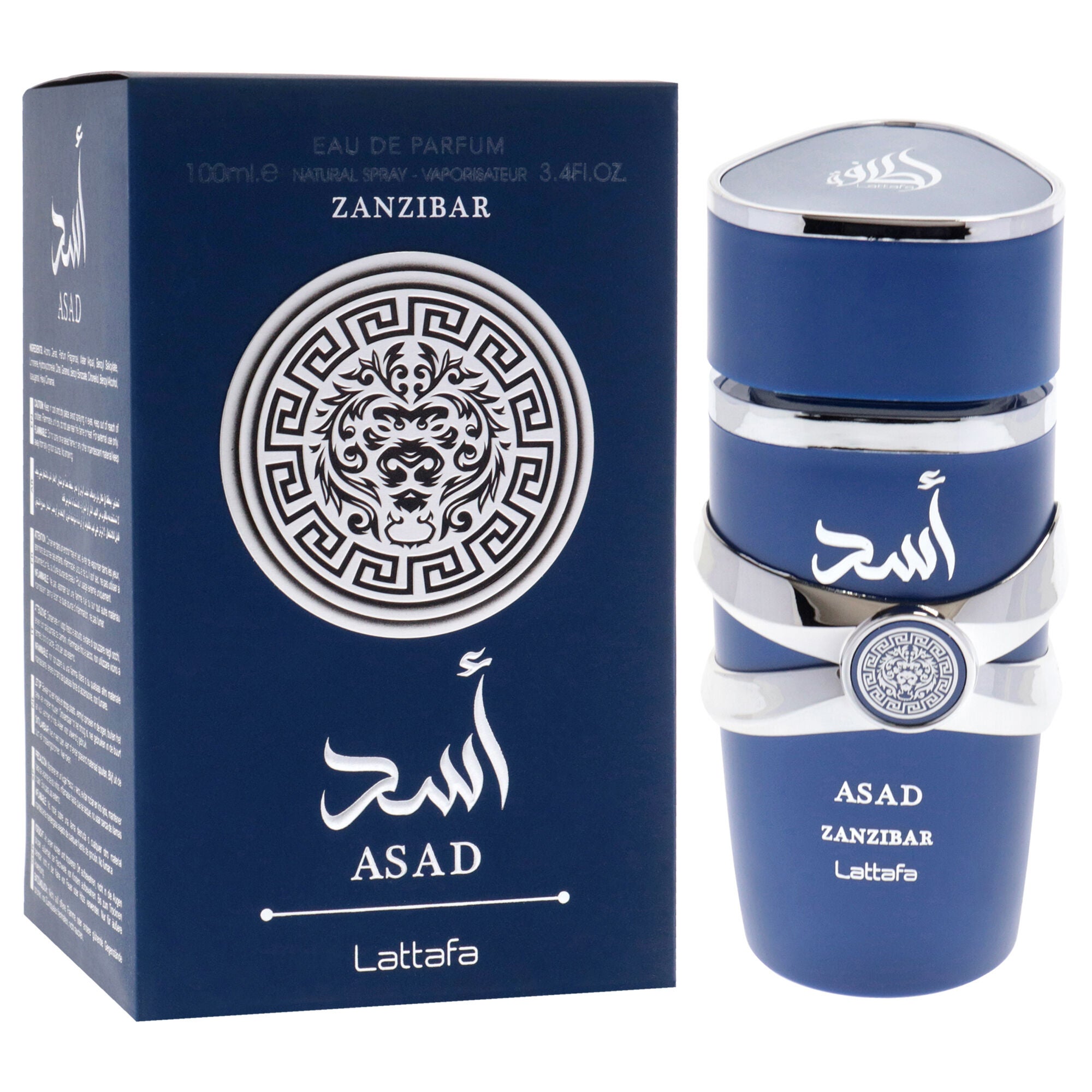 Asad Zanzibar by Lattafa for Men - 3.4 oz EDP Spray, See Description, alternate image number 2
