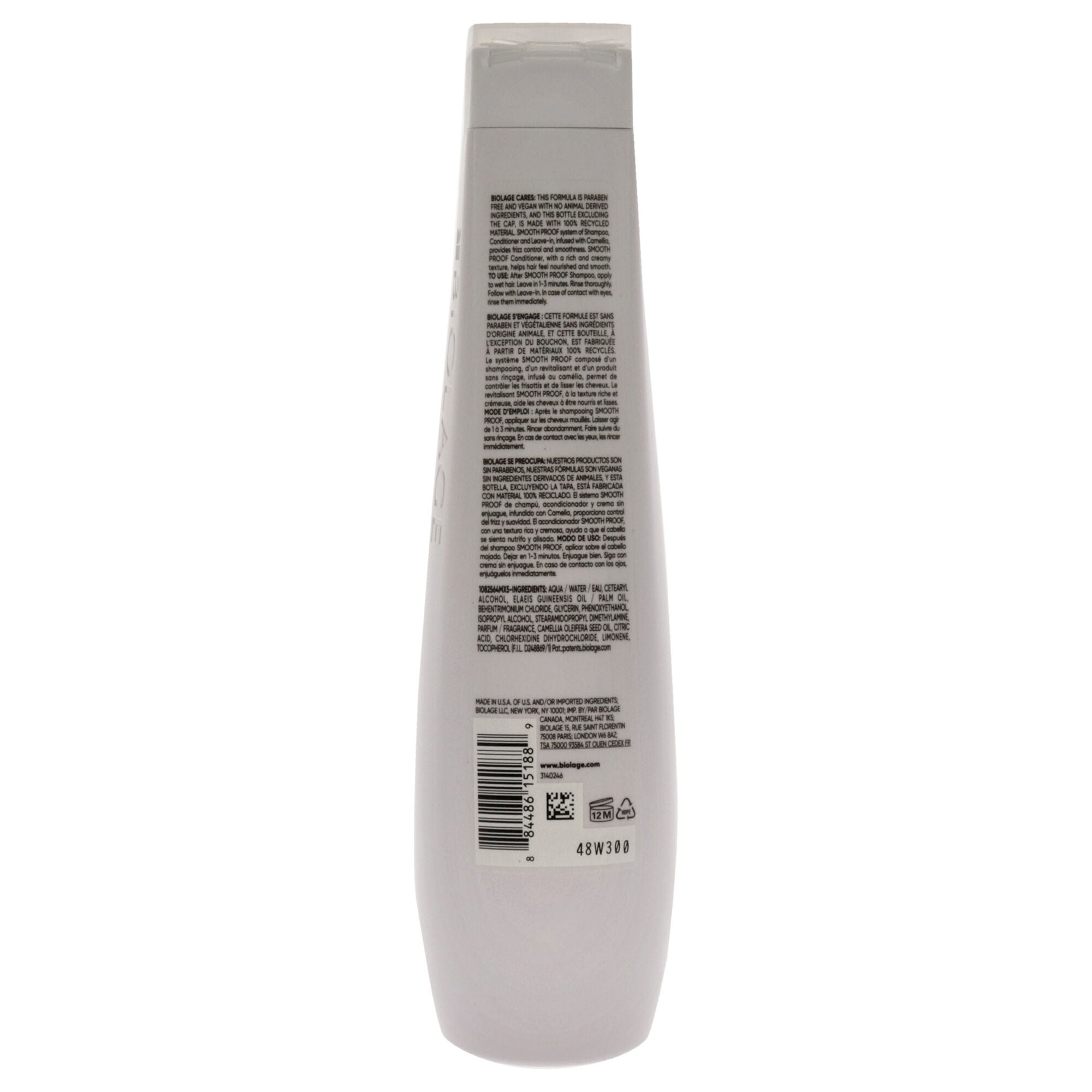 Biolage SmoothProof Conditioner by Matrix for Unisex - 13.5 oz Conditioner, , alternate image number 2