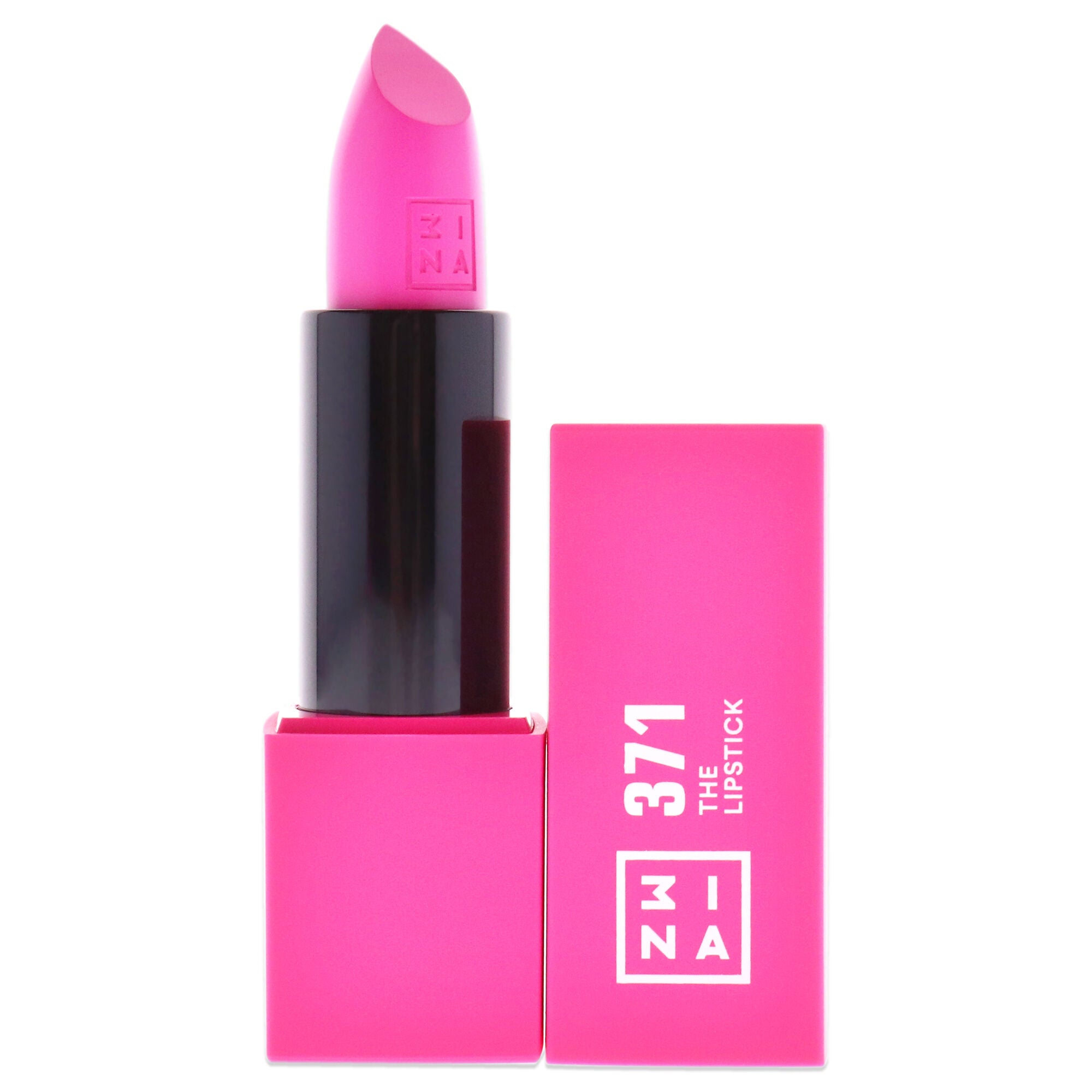 The Lipstick - 371 Hot Pink by 3INA for Women - 0.16 oz Lipstick, See Description, alternate image number 4