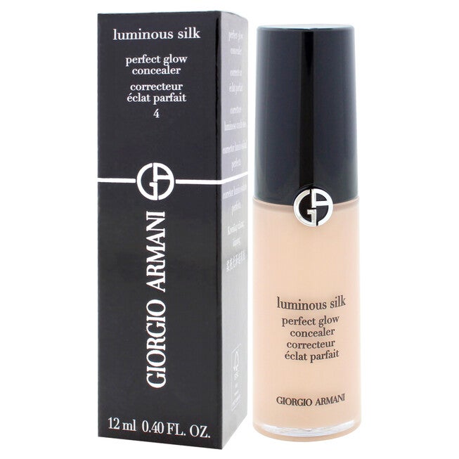 Luminous Silk Concealer - 4 Light Golden by Giorgio Armani for Women - 0.40 oz Concealer, NA, alternate image number null