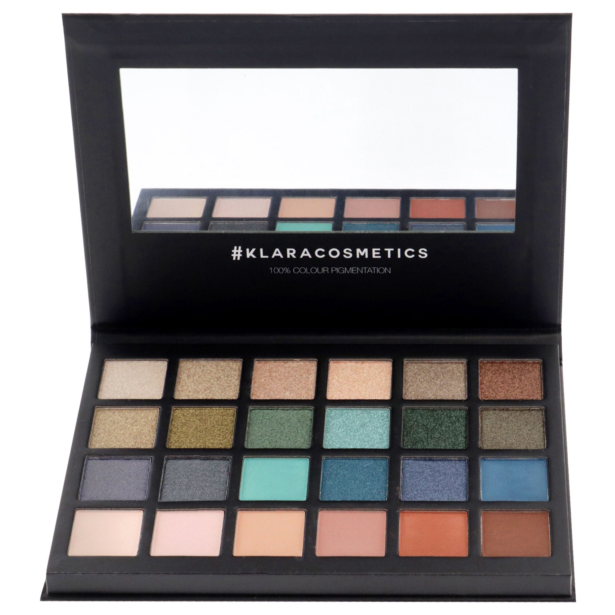 24 Eyeshadow Palette - Bondi by Klara for Women - 1.68 oz Eye Shadow, See Description, alternate image number 3