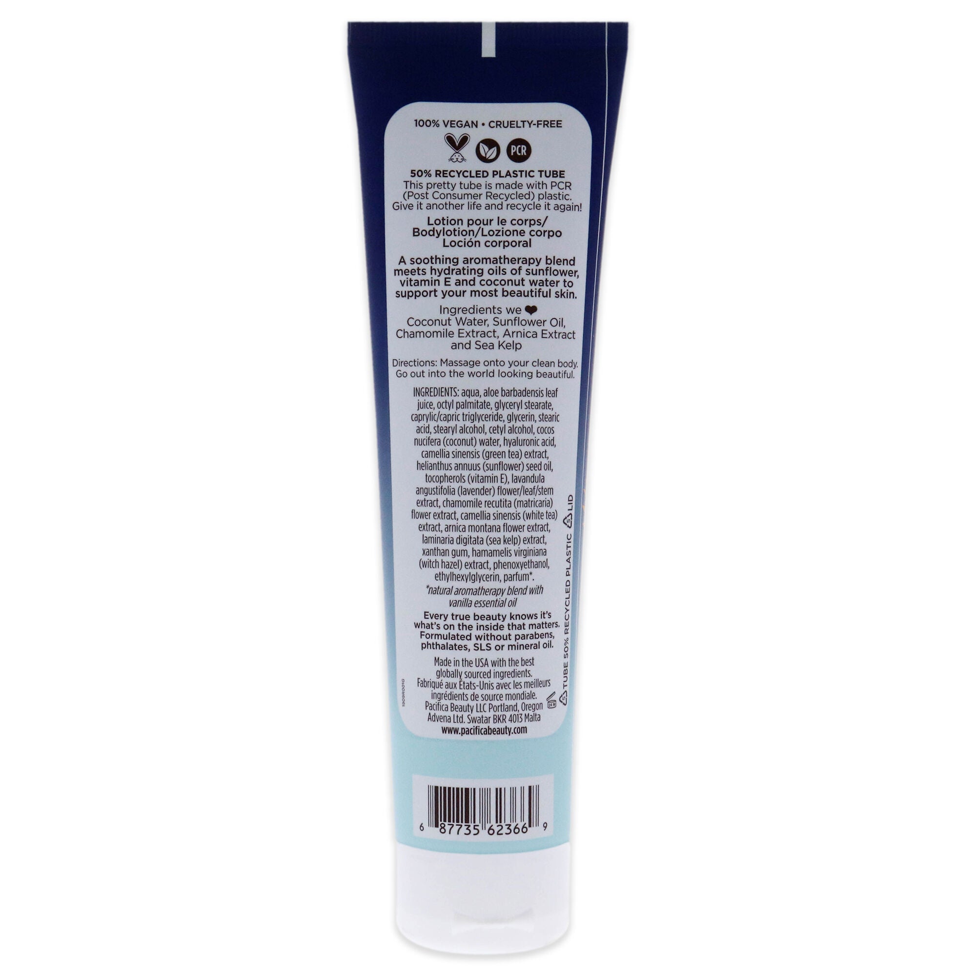 Coconut Cream Body Lotion by Pacifica for Unisex - 5 oz Lotion, See Description, alternate image number 1
