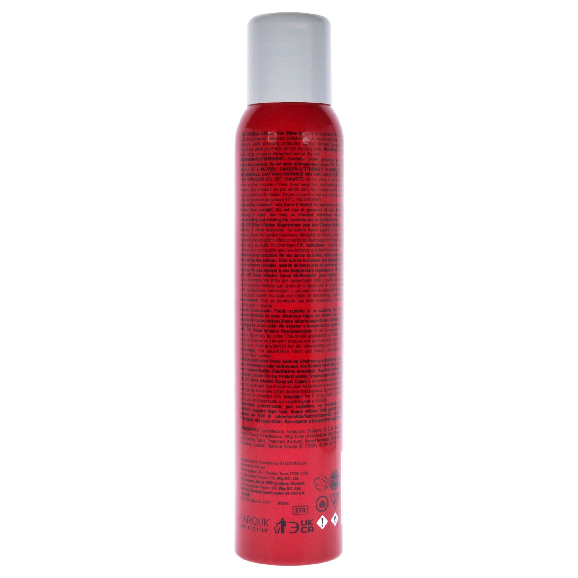 Shine Infusion Spray by CHI for Unisex - 5.3 oz Hair Spray, , alternate image number 1