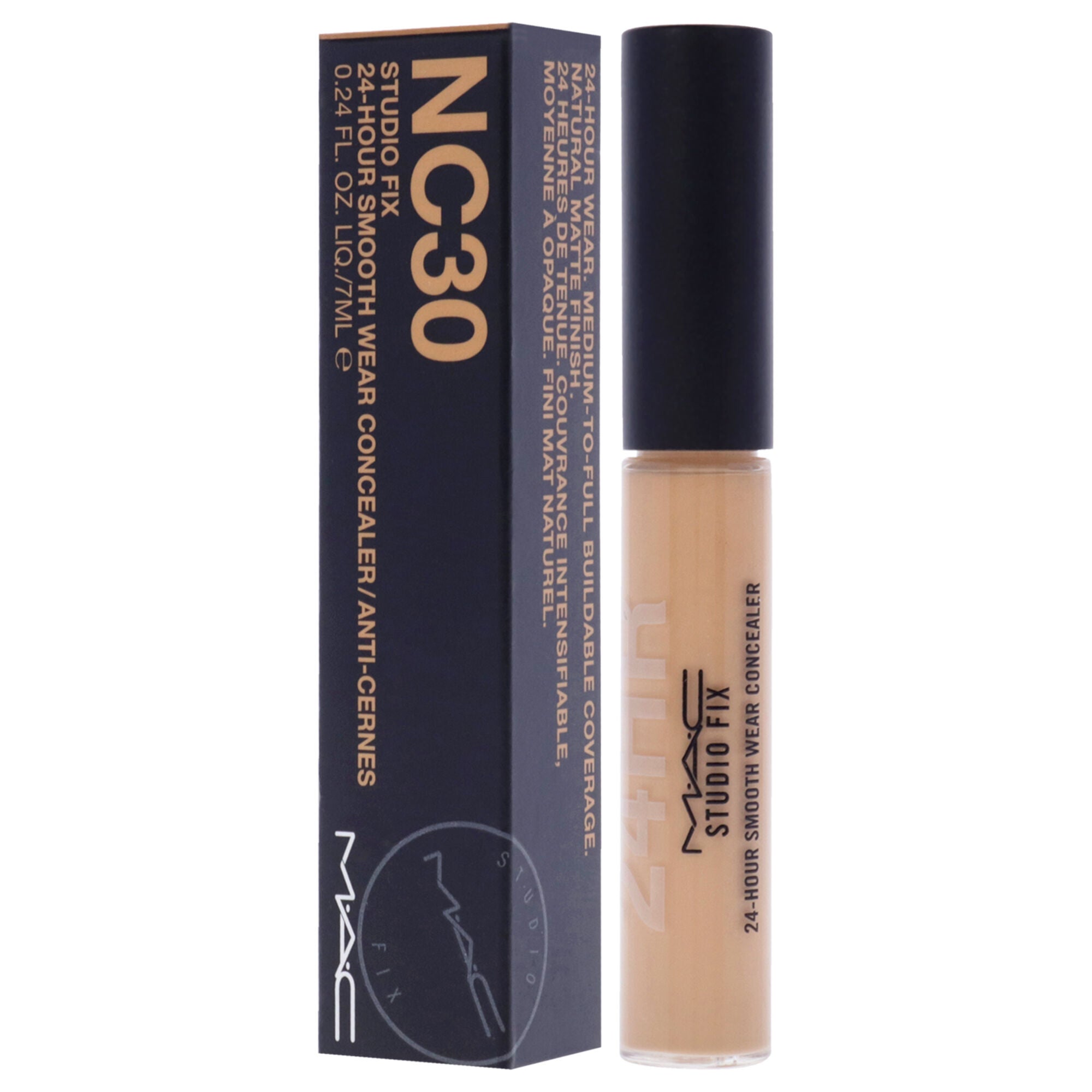 Studio Fix 24 Hour Smooth Wear Concealer - NC30 by MAC for Women - 0.24 oz Concealer, See Description, alternate image number 3