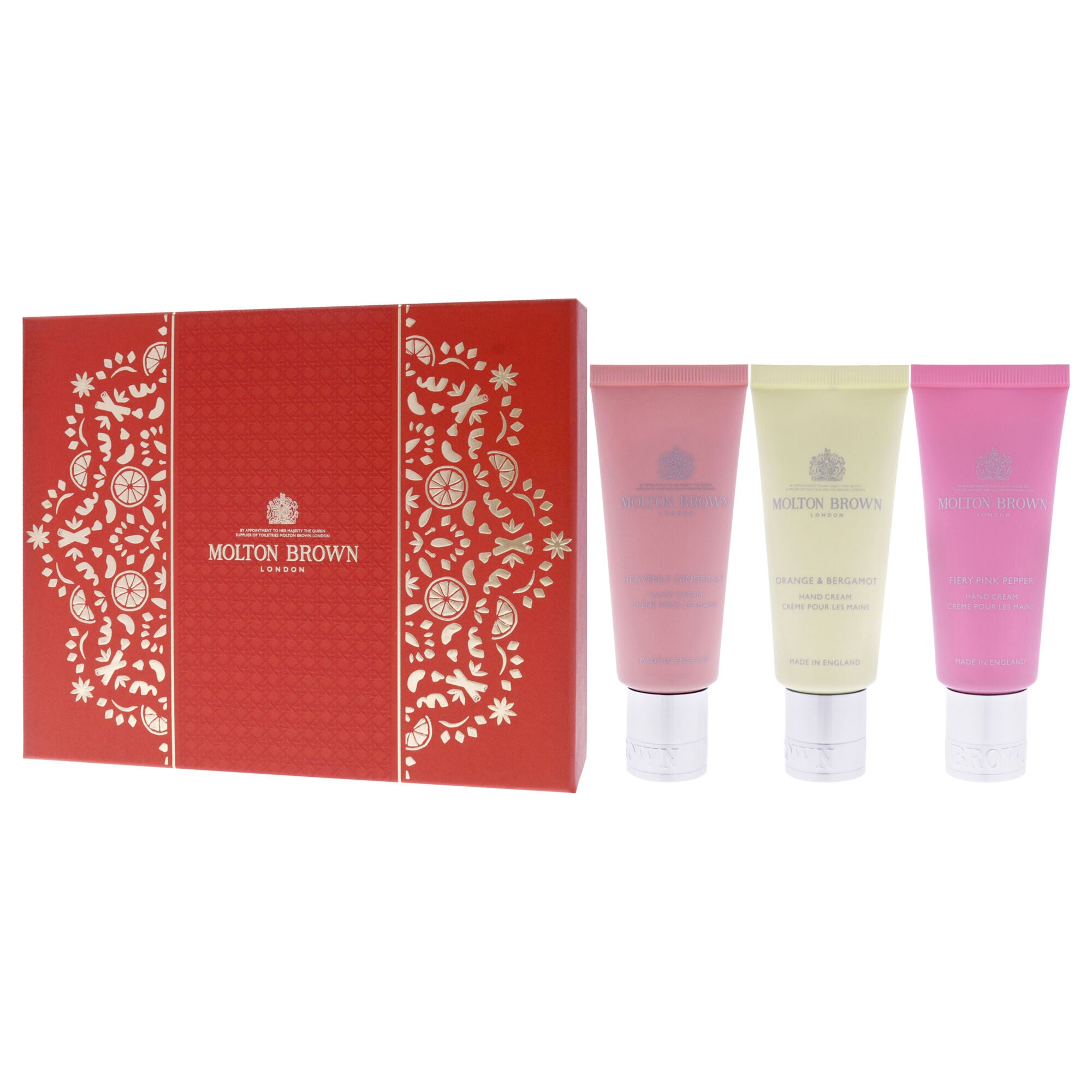 Floral and Spicy Hand Care Set by Molton Brown for Unisex - 3 Pc Gift Set, See Description, alternate image number 3