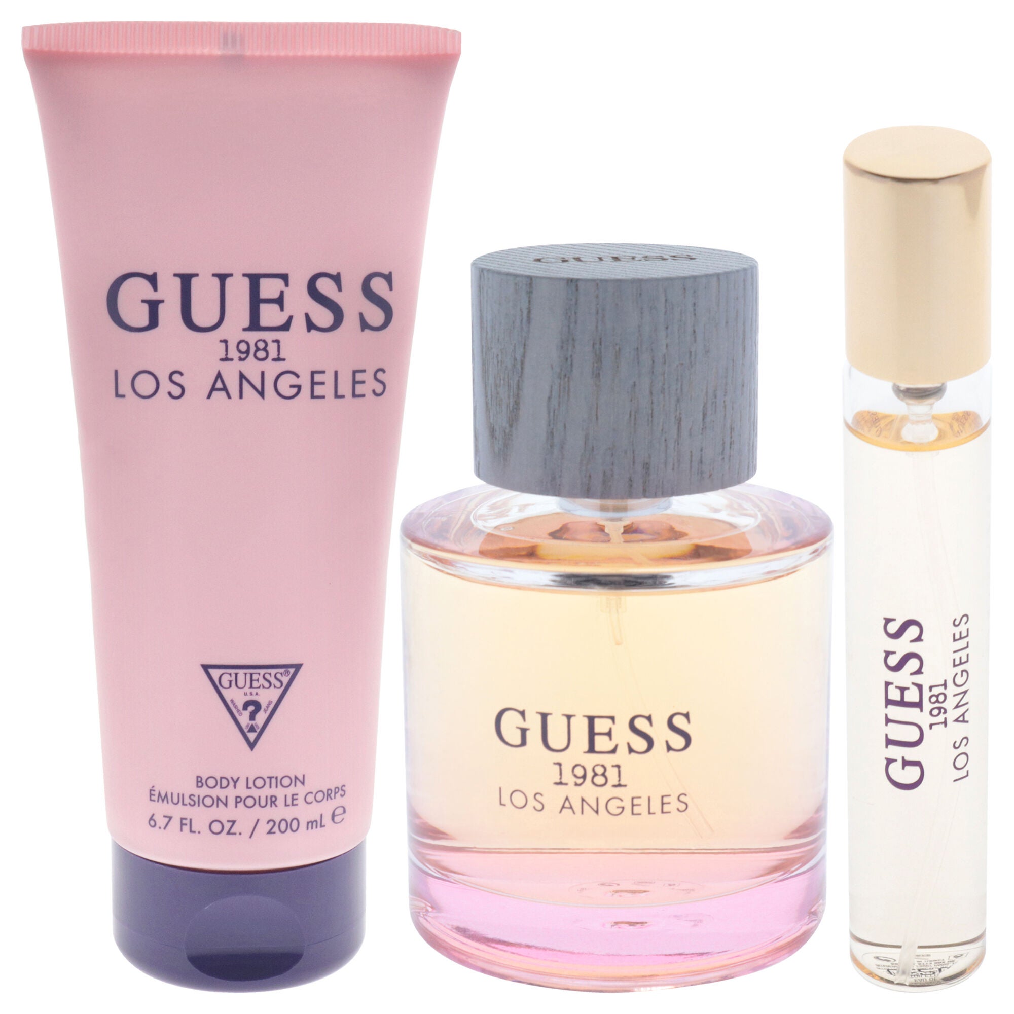 Guess 1981 Los Angeles by Guess for Women - 3 Pc Gift Set 3.4oz EDT Spray, 0.5oz EDT Spray, 6.7oz Body Lotion, See Description, alternate image number 3