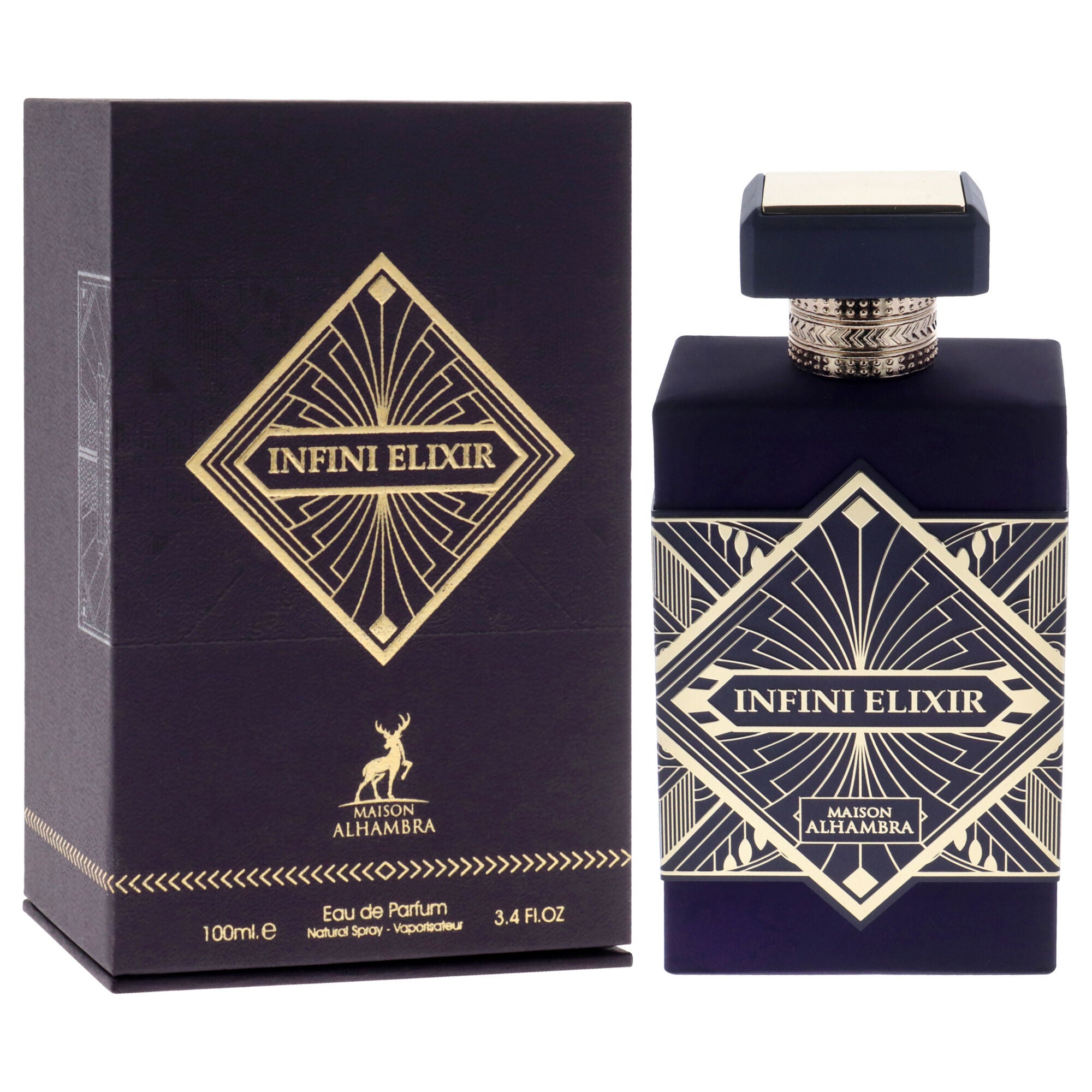 Infini Elixir by Maison Alhambra for Unisex - 3.4 oz EDP Spray, See Description, alternate image number 2