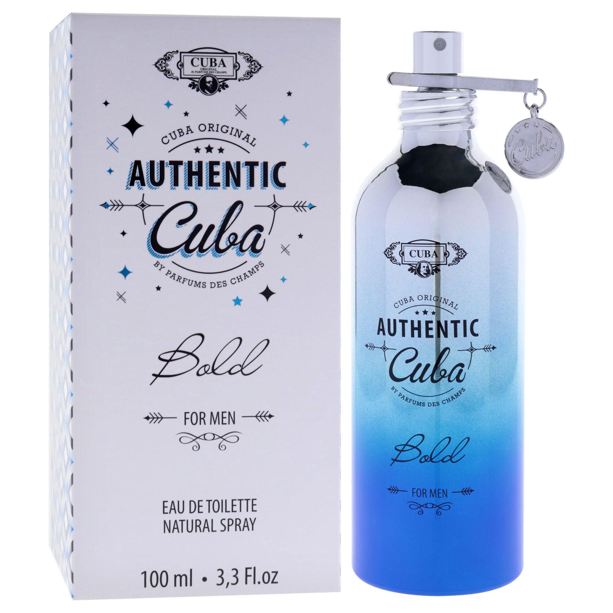 Cuba Authentic Bold by Cuba for Men - 3.3 oz EDT Spray, See Description, alternate image number 1